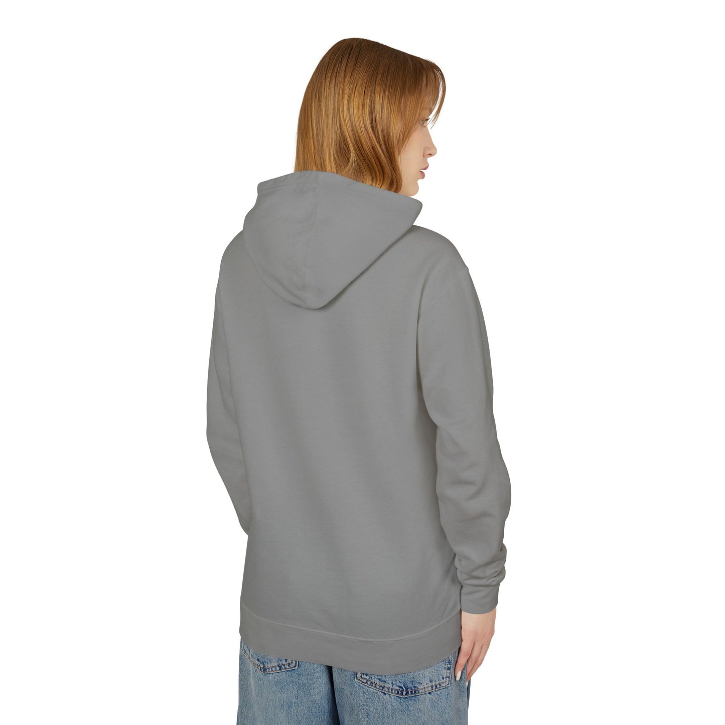 Level Up Hoodie — Empowered Woman Graphic Hooded Sweatshirt