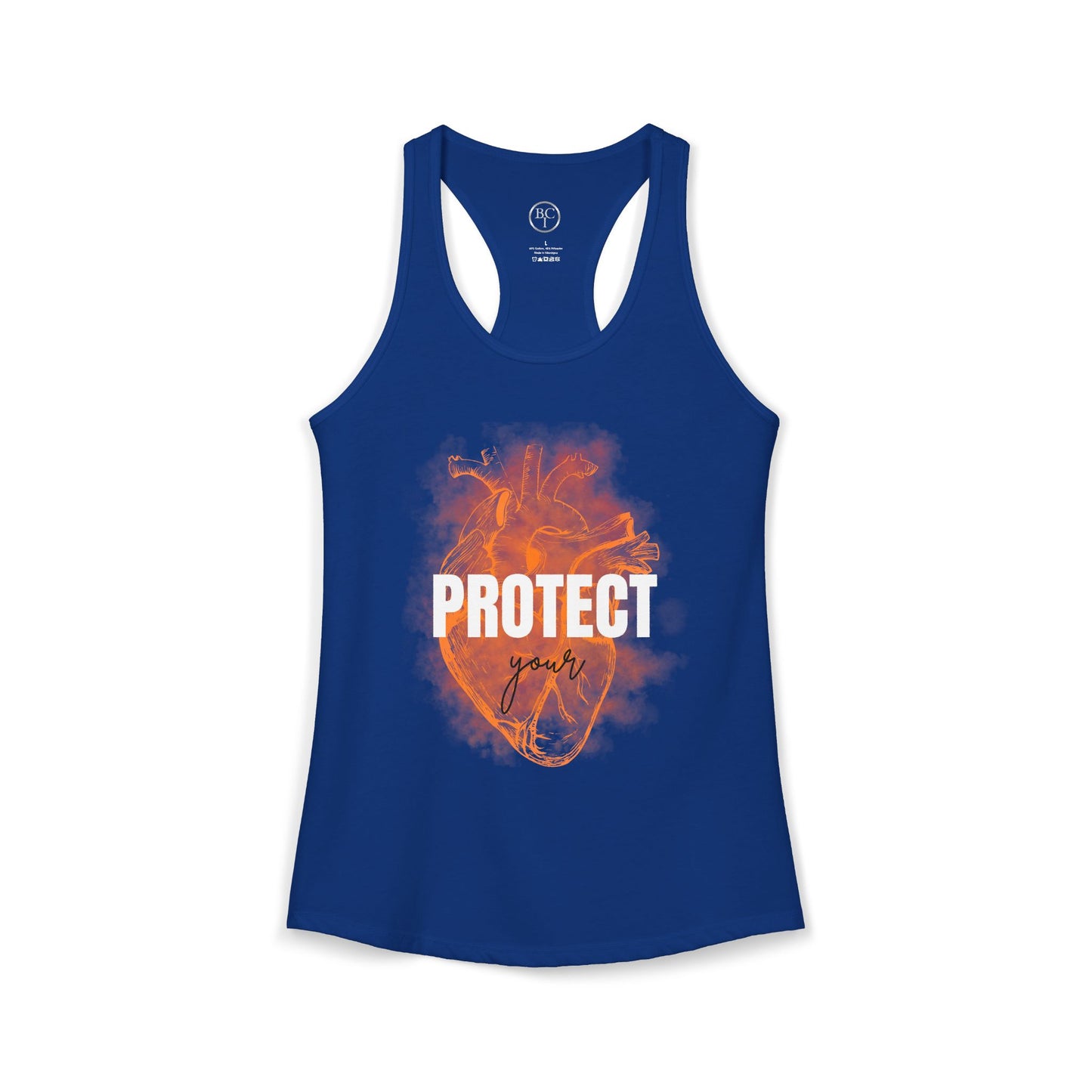 Women's Protect Your Heart Racerback Tank