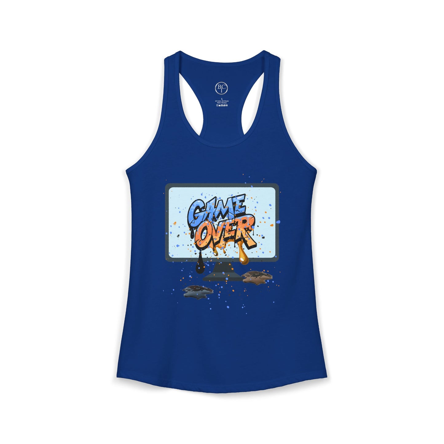 Women's Game Over Racerback Tank