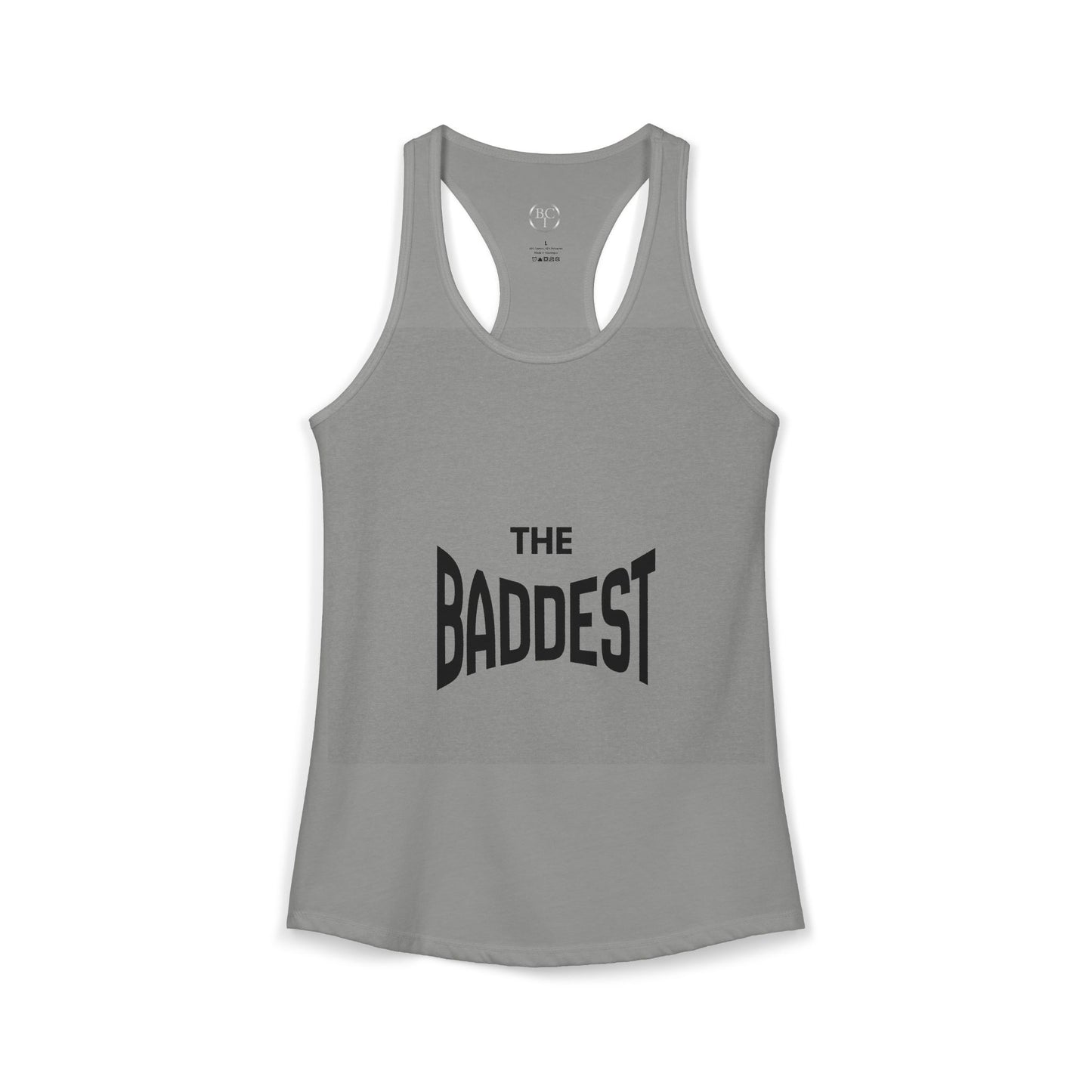 The Baddest Women's Racerback Tank