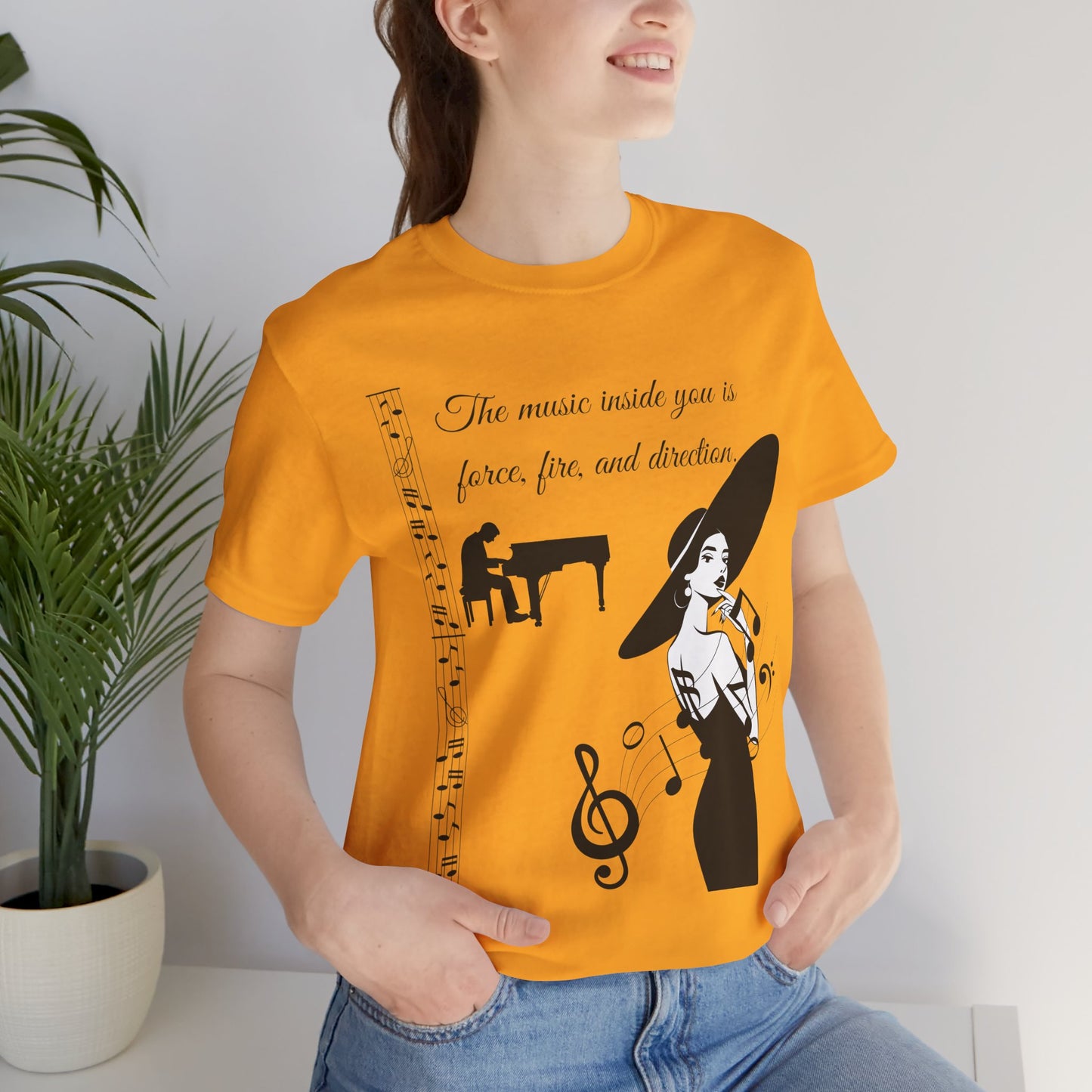 Music Inside You 'Force, Fire and Directions' T-Shirt