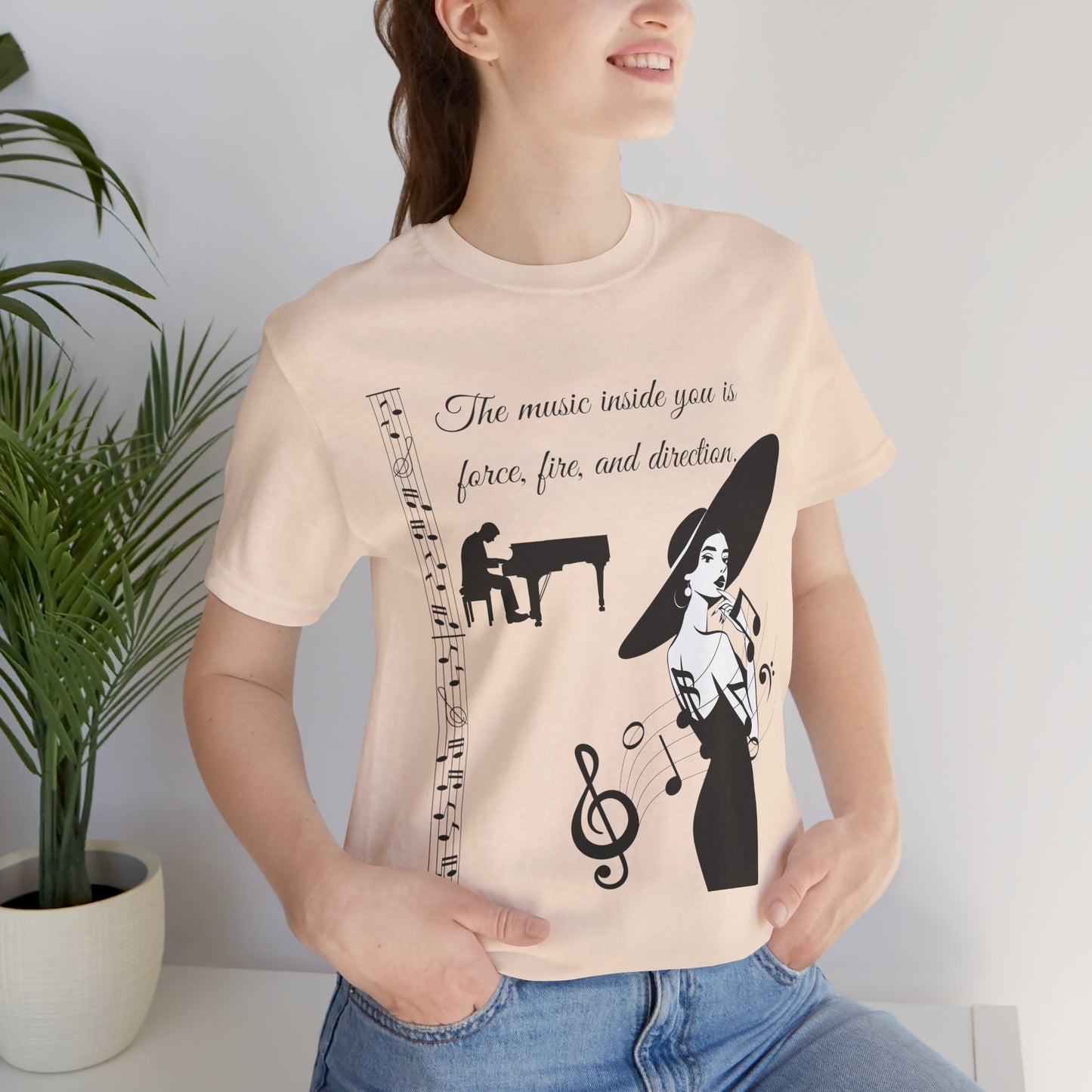 Music Inside You 'Force, Fire and Directions' T-Shirt