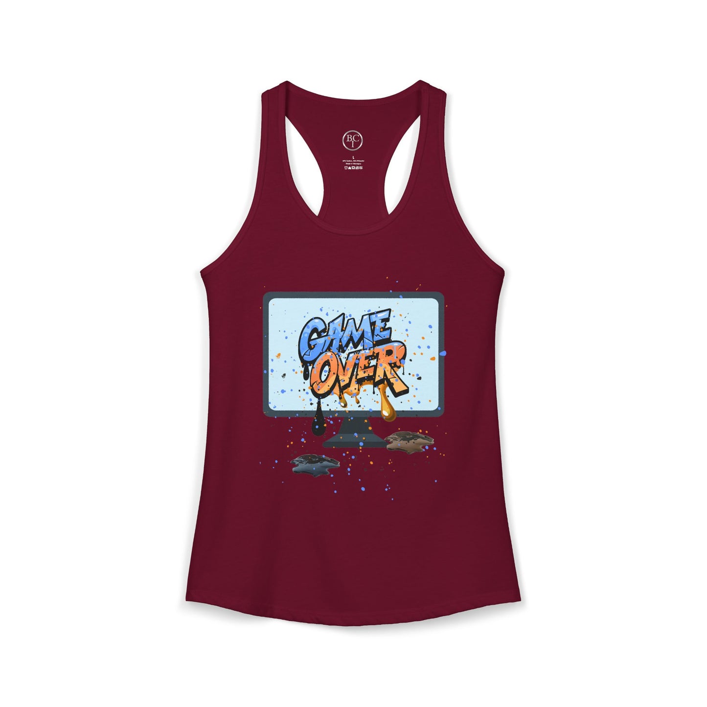 Women's Game Over Racerback Tank