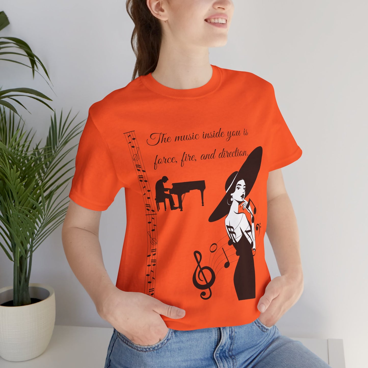 Music Inside You 'Force, Fire and Directions' T-Shirt