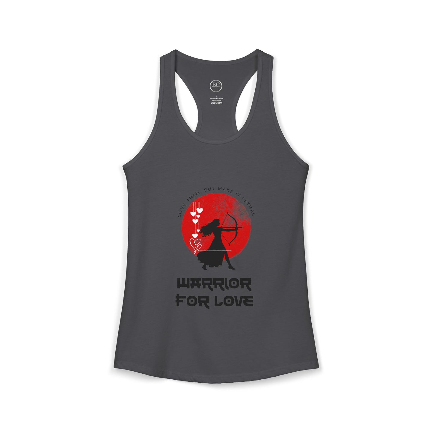 Women's  Warrior For Love Racerback Tank