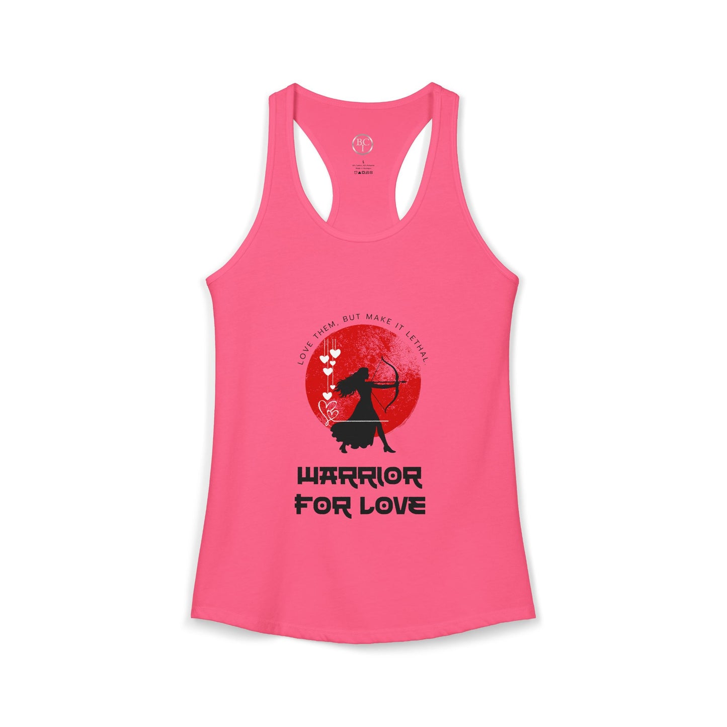 Women's  Warrior For Love Racerback Tank