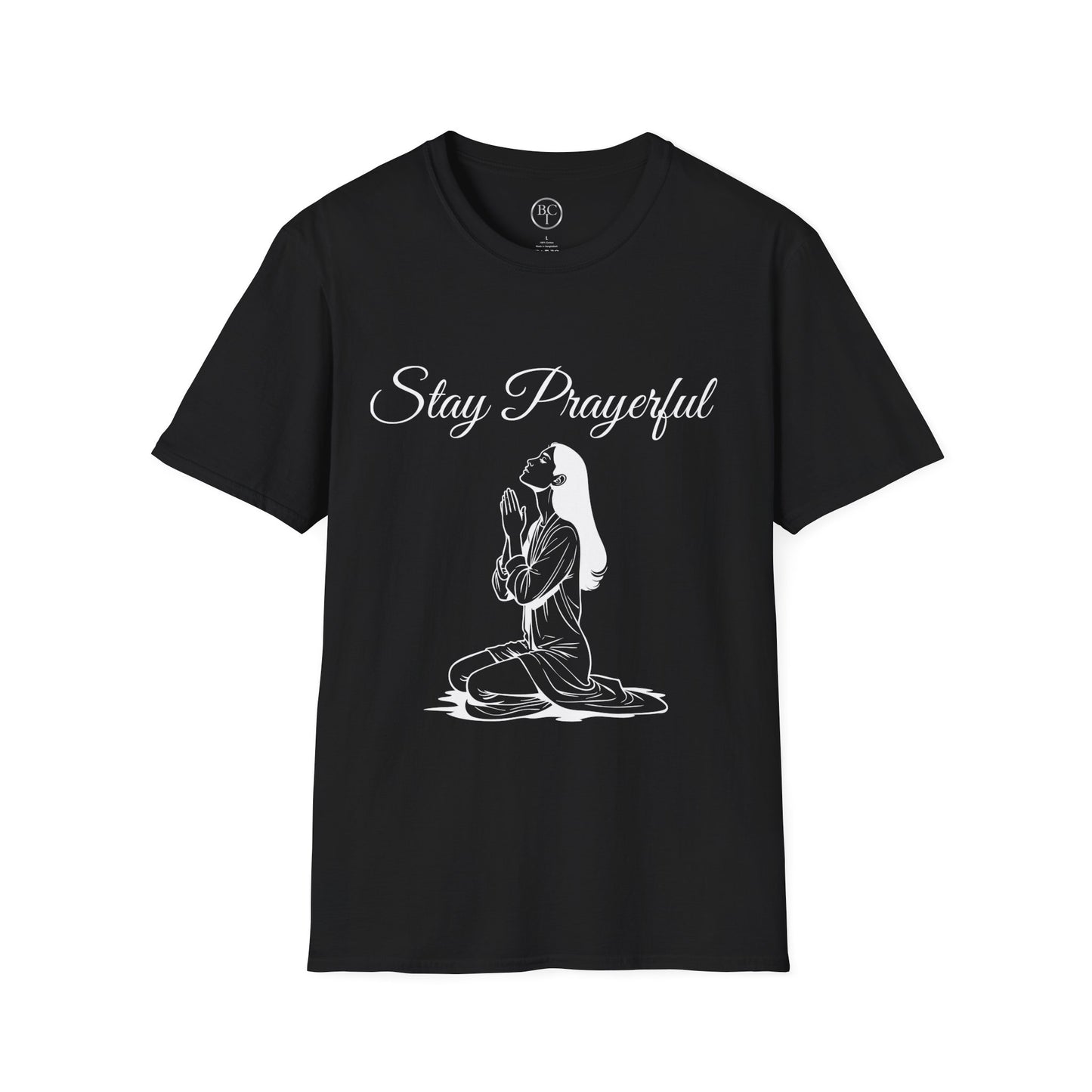 Stay Prayerful T-Shirt — Faith-Inspired Christian Tee