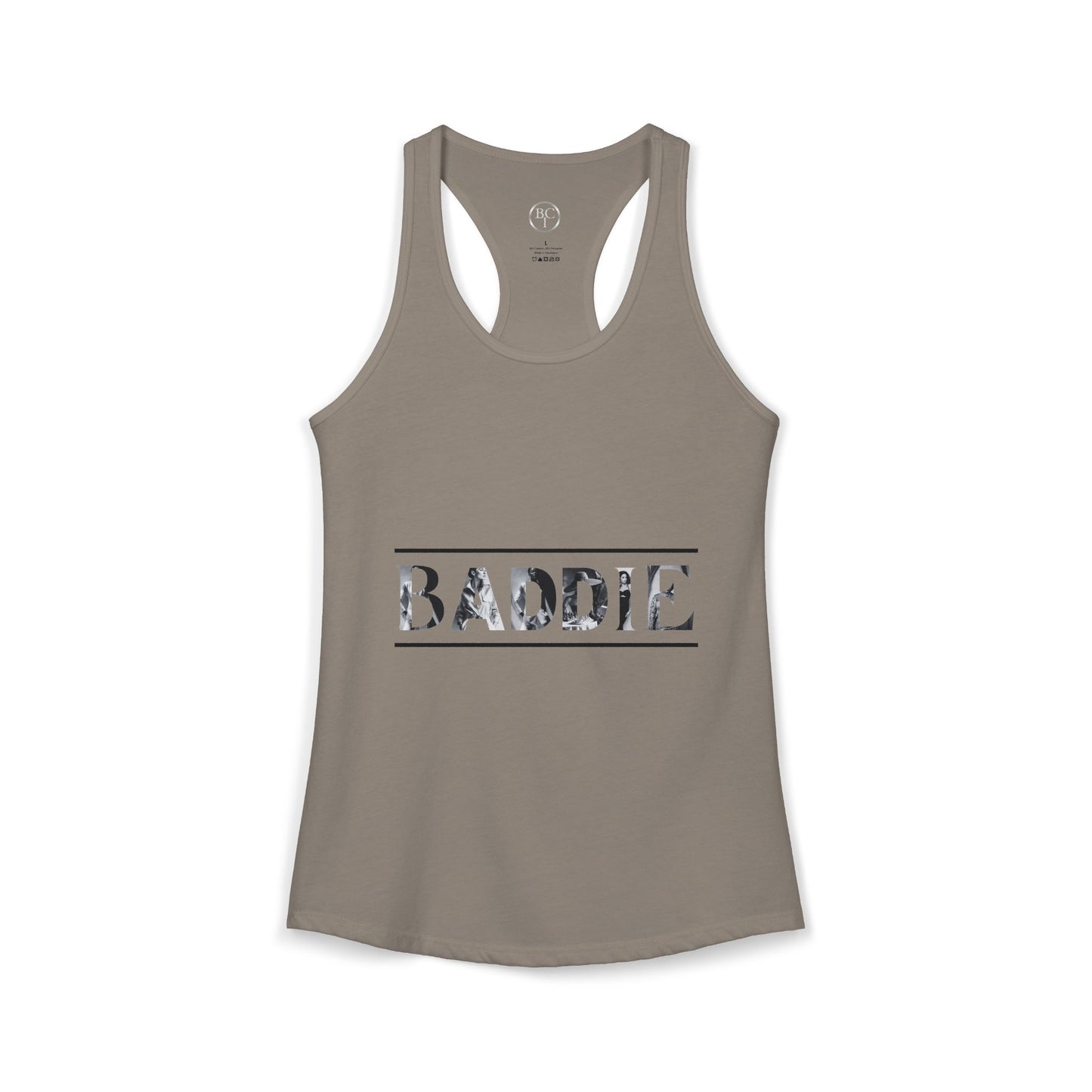 Women's Baddie Racerback Tank