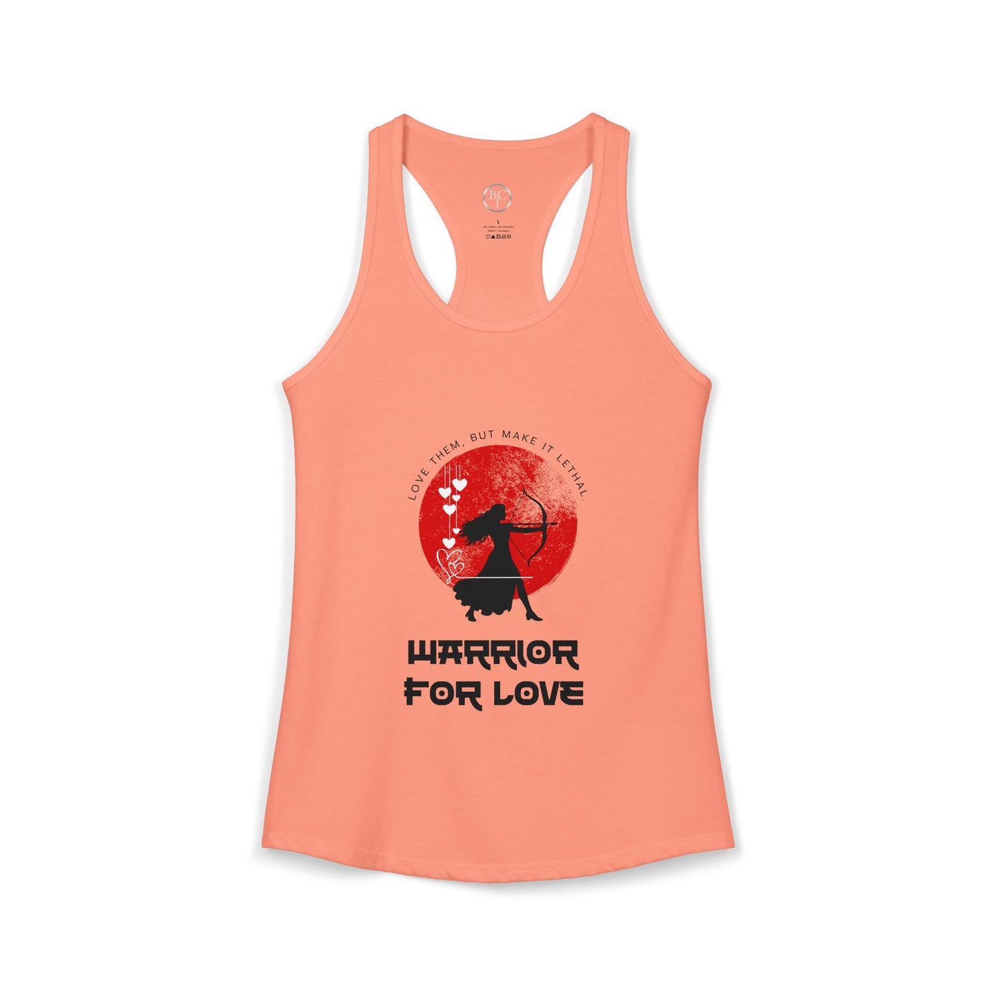 Women's  Warrior For Love Racerback Tank