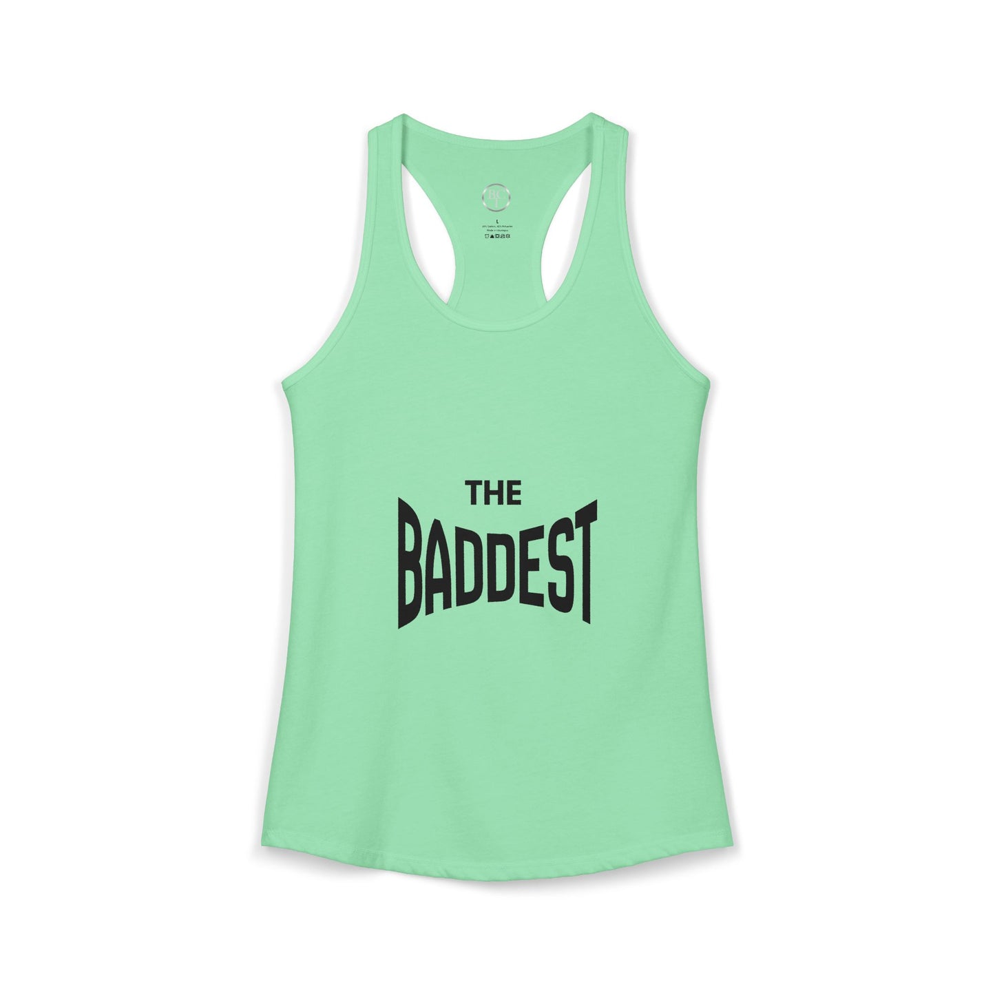 The Baddest Women's Racerback Tank
