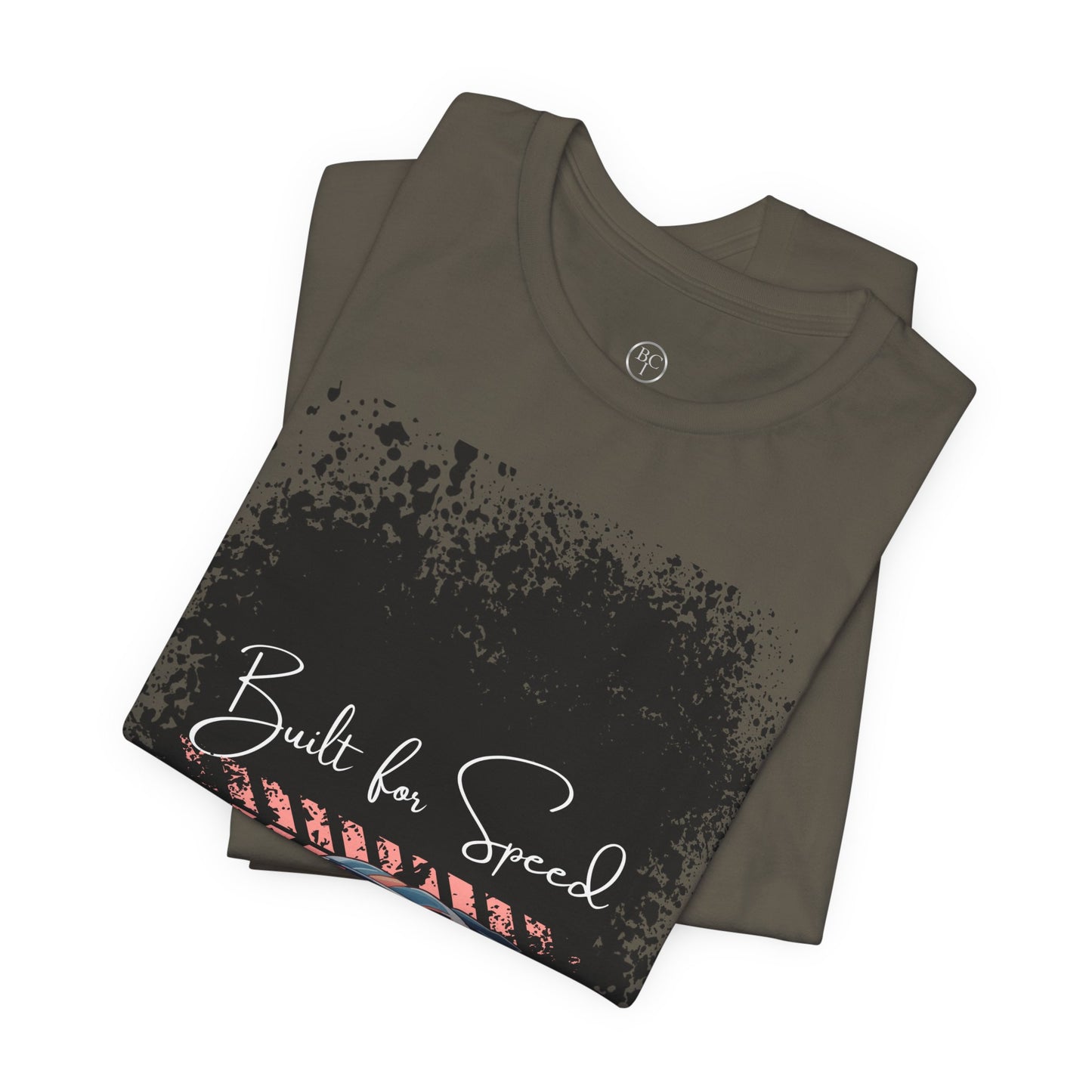 Racing Car Tee — "Built for Speed" Graphic Race Shirt