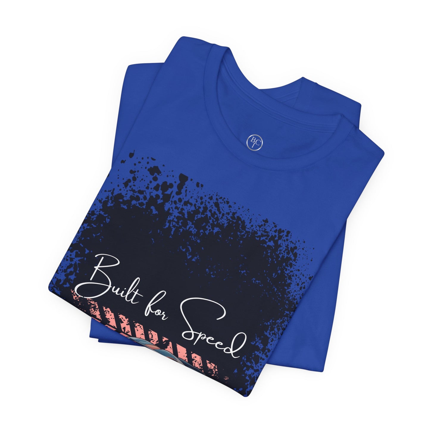 Racing Car Tee — "Built for Speed" Graphic Race Shirt