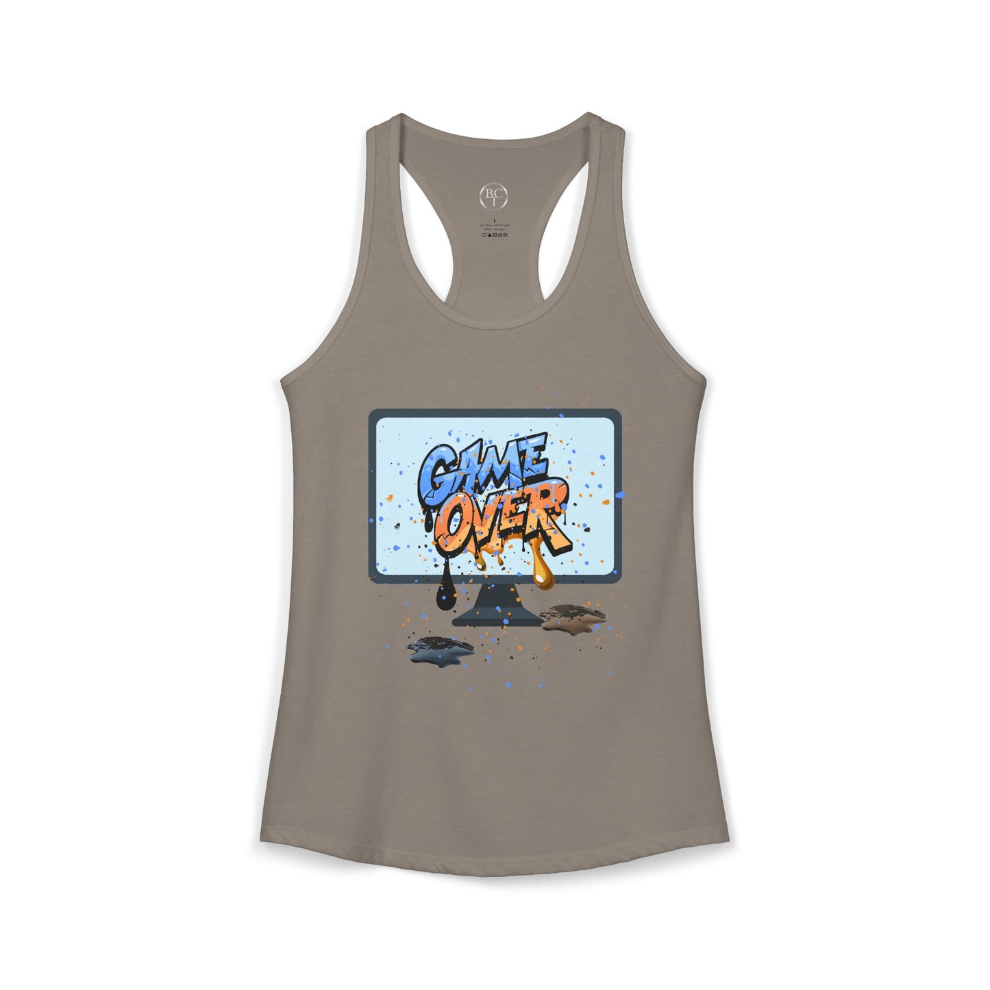 Women's Game Over Racerback Tank
