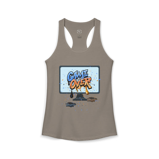 Women's Game Over Racerback Tank