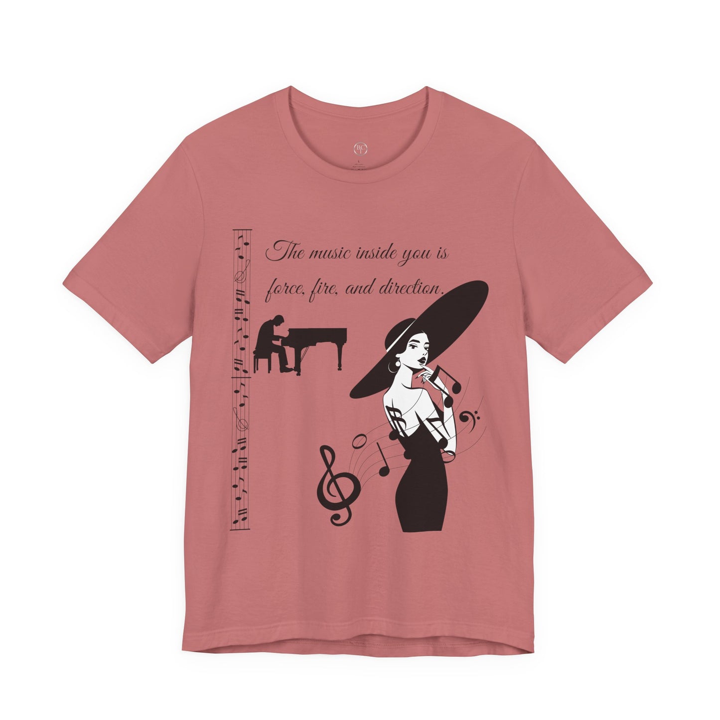 Music Inside You 'Force, Fire and Directions' T-Shirt
