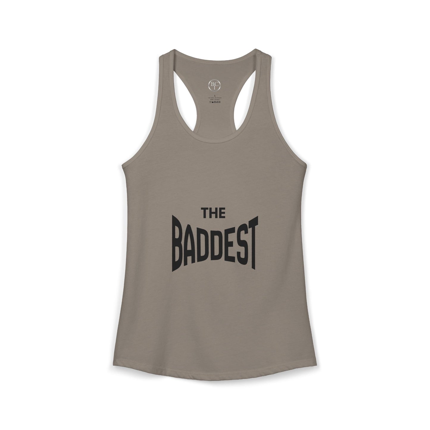 The Baddest Women's Racerback Tank