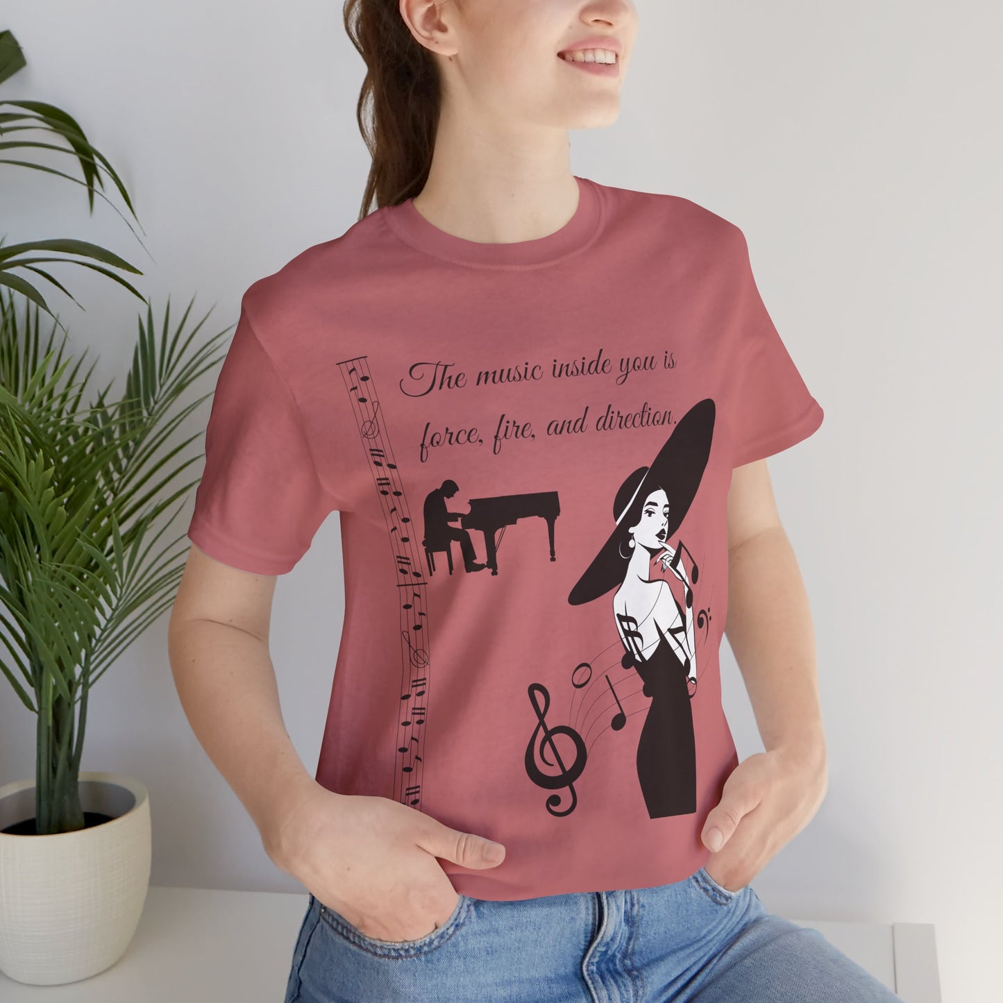 Music Inside You 'Force, Fire and Directions' T-Shirt
