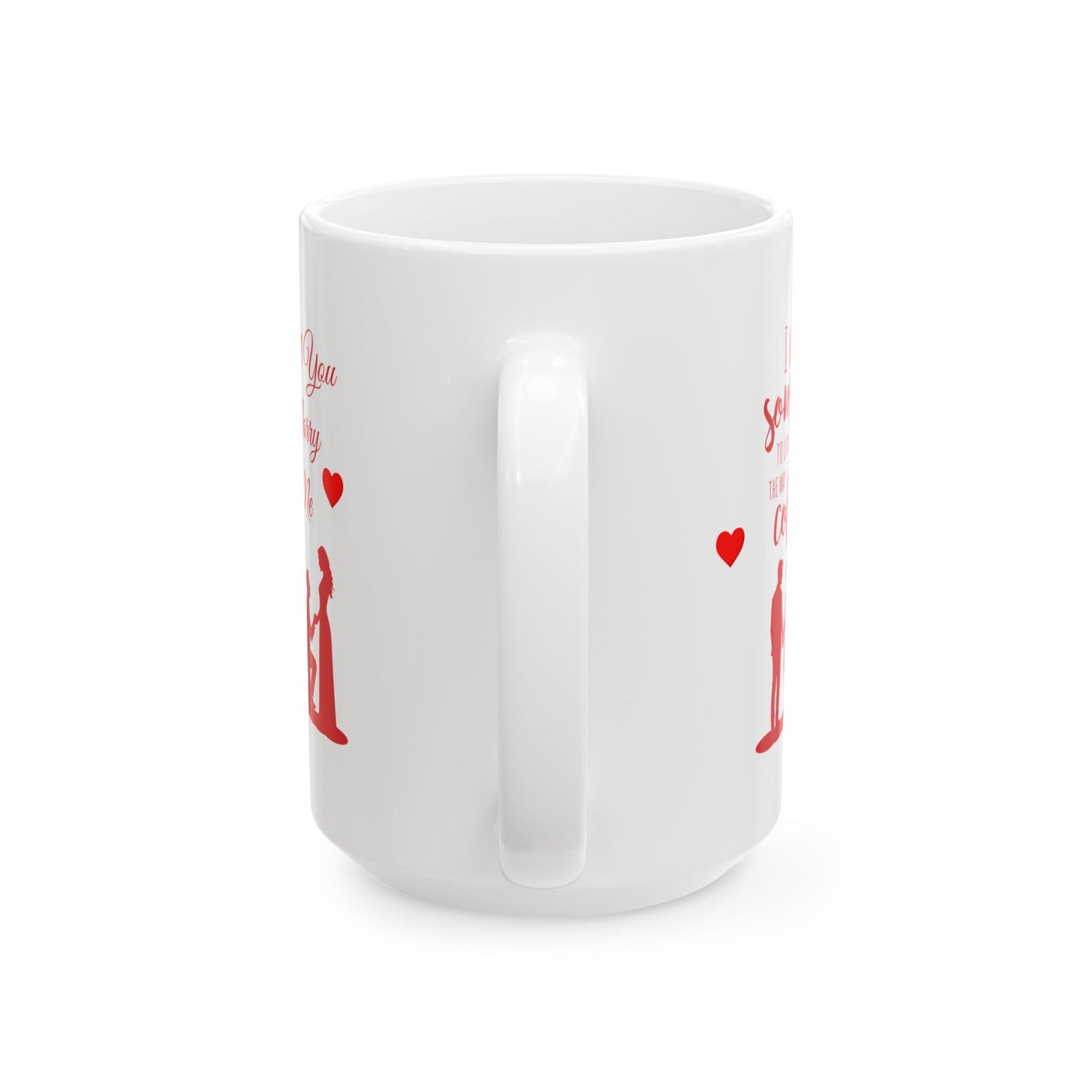 Valentine’s Couple Ceramic Mug – Romantic Heart & Arrow Coffee Cup (11oz/15oz)