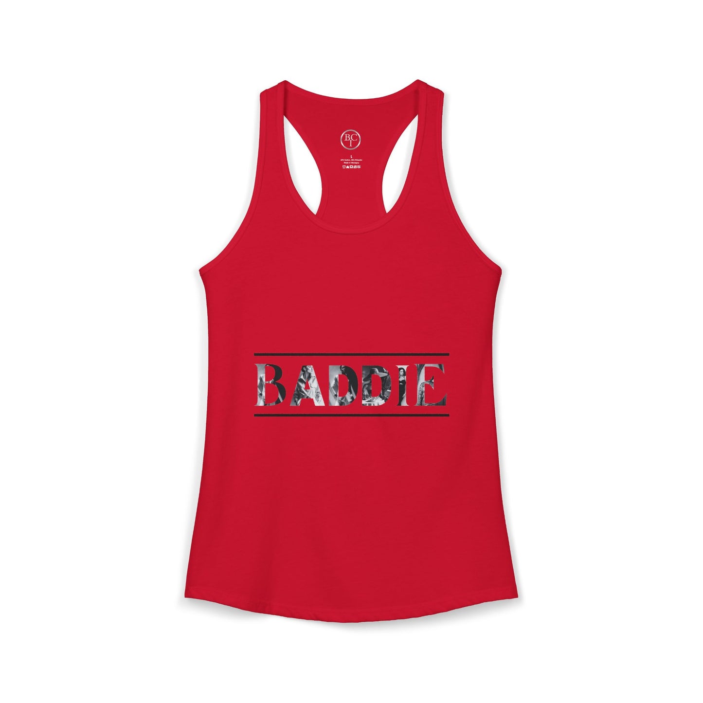 Women's Baddie Racerback Tank