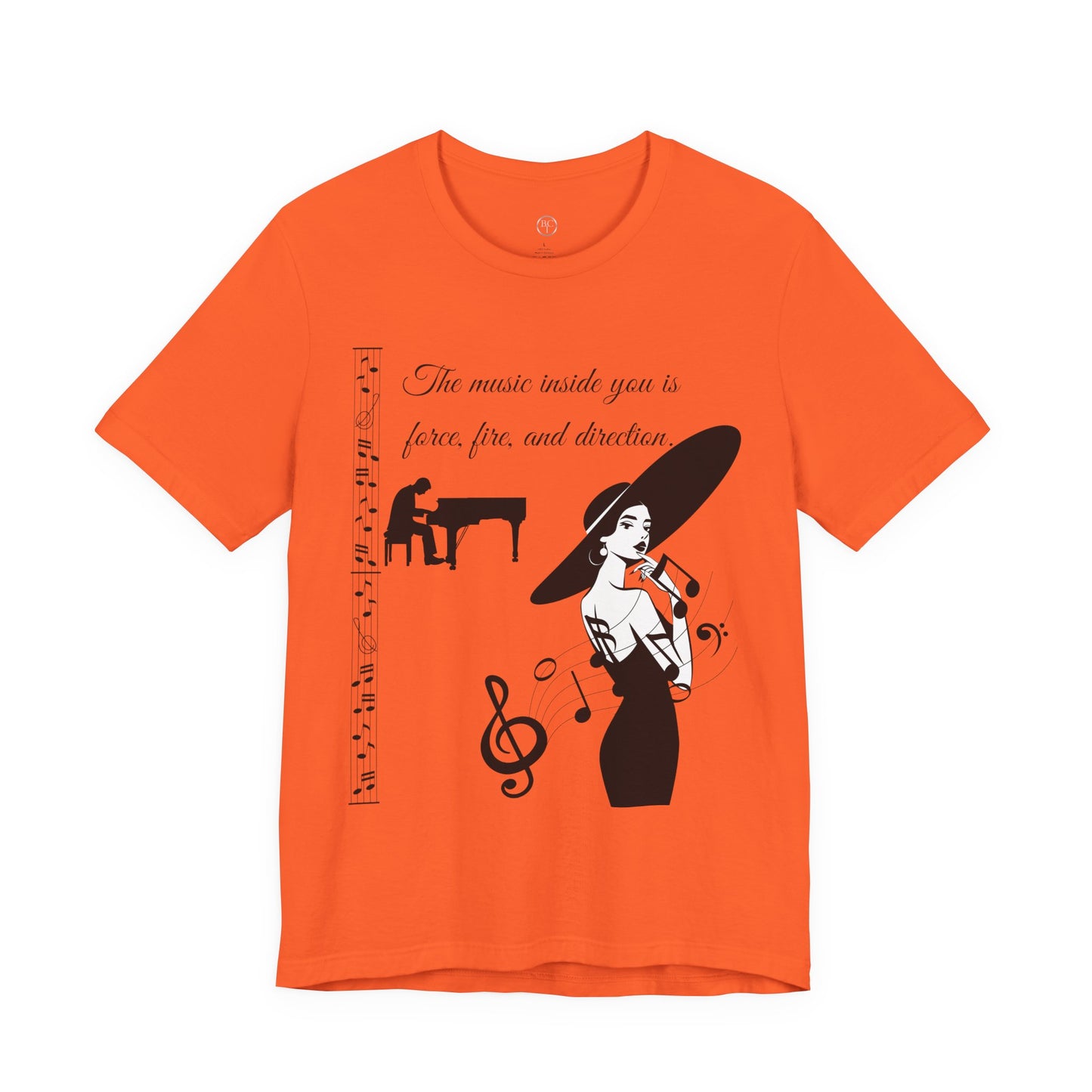 Music Inside You 'Force, Fire and Directions' T-Shirt