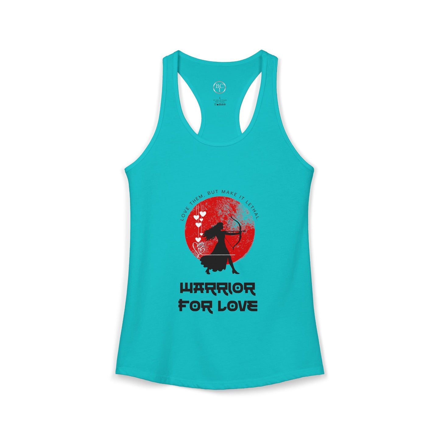 Women's  Warrior For Love Racerback Tank