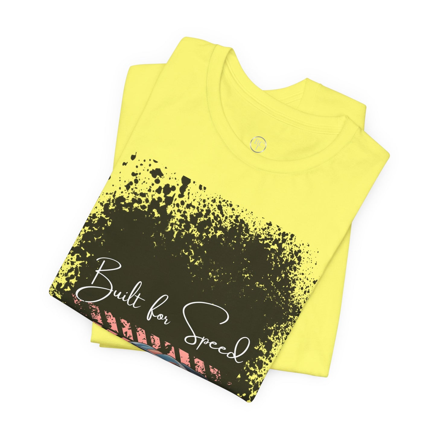 Racing Car Tee — "Built for Speed" Graphic Race Shirt
