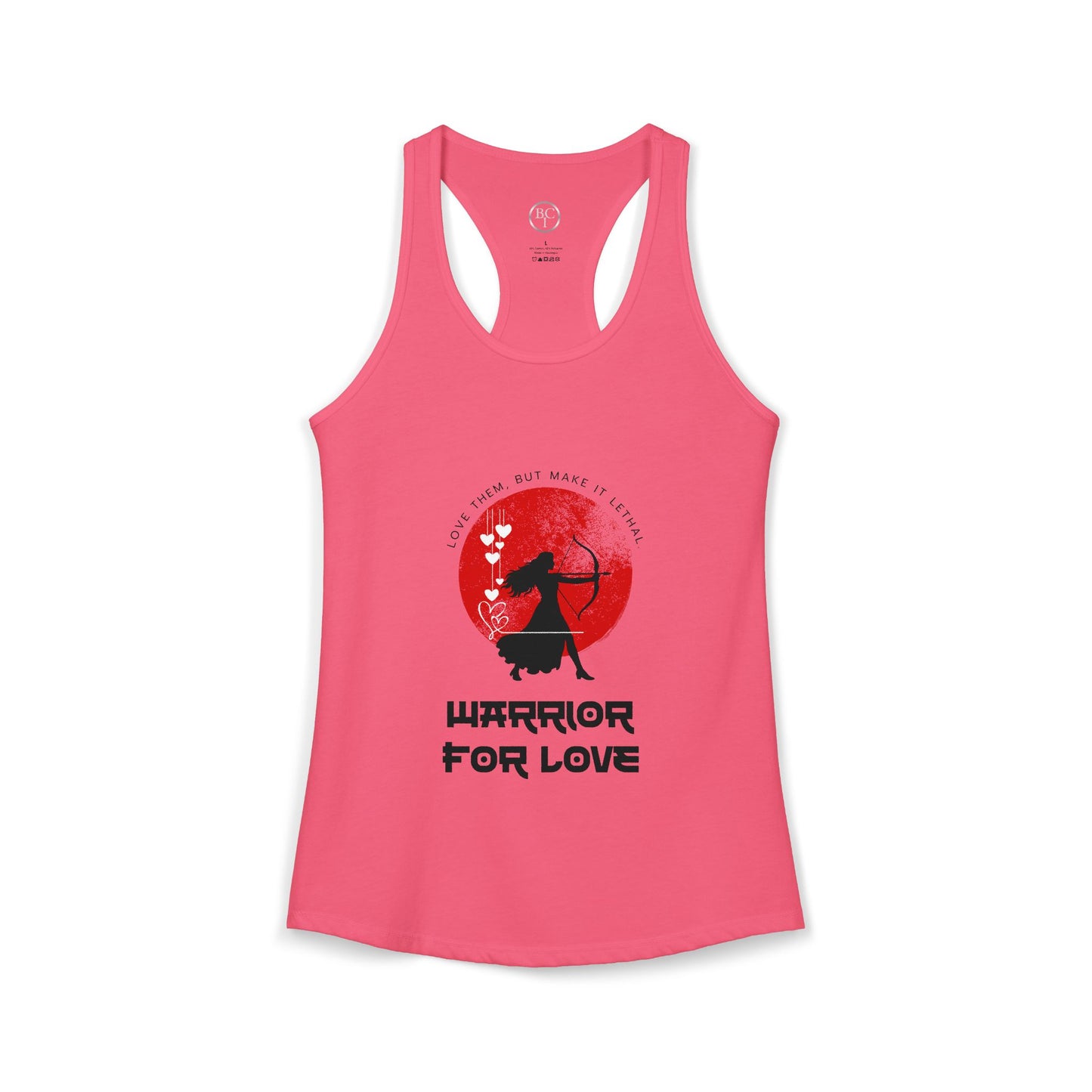 Women's  Warrior For Love Racerback Tank