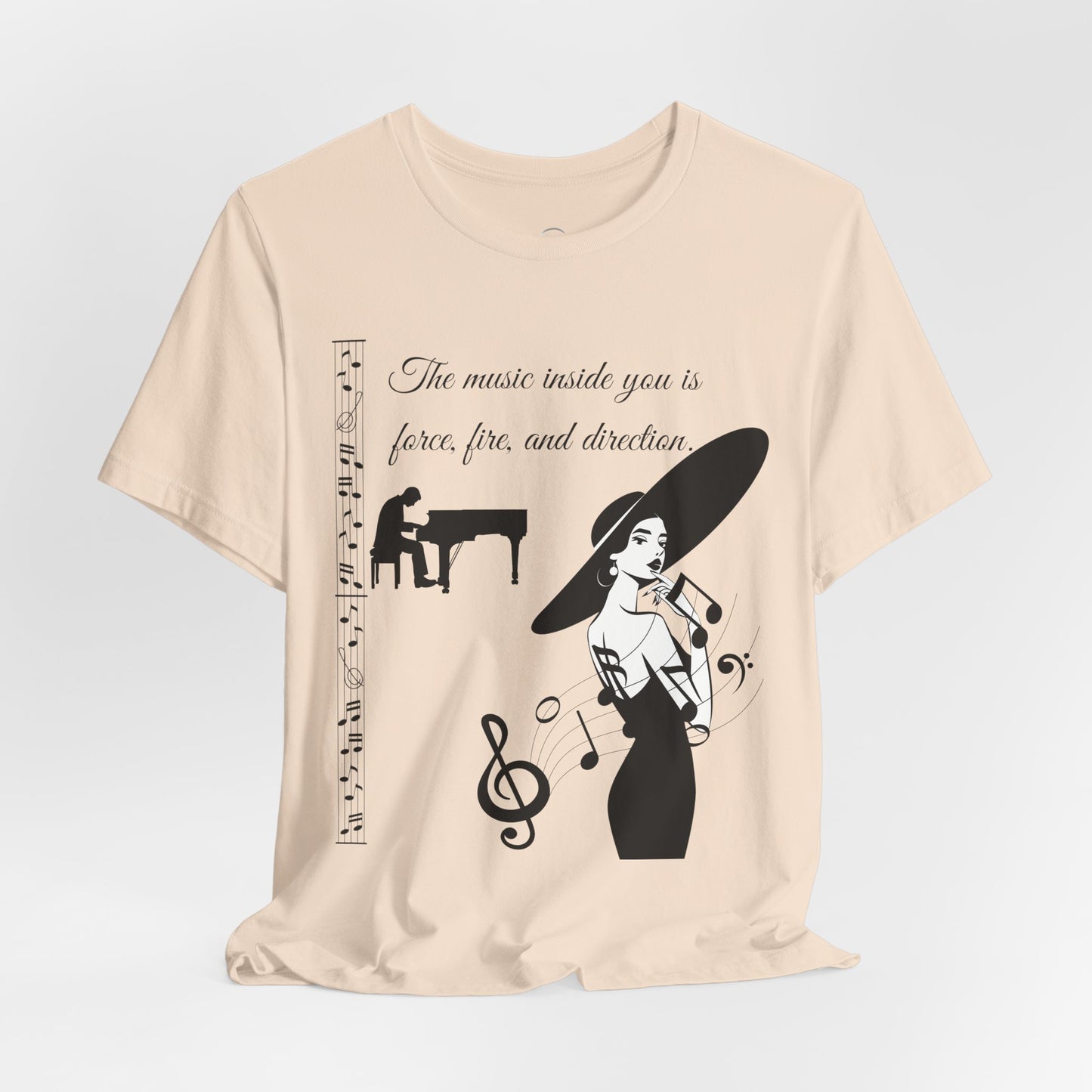Music Inside You 'Force, Fire and Directions' T-Shirt