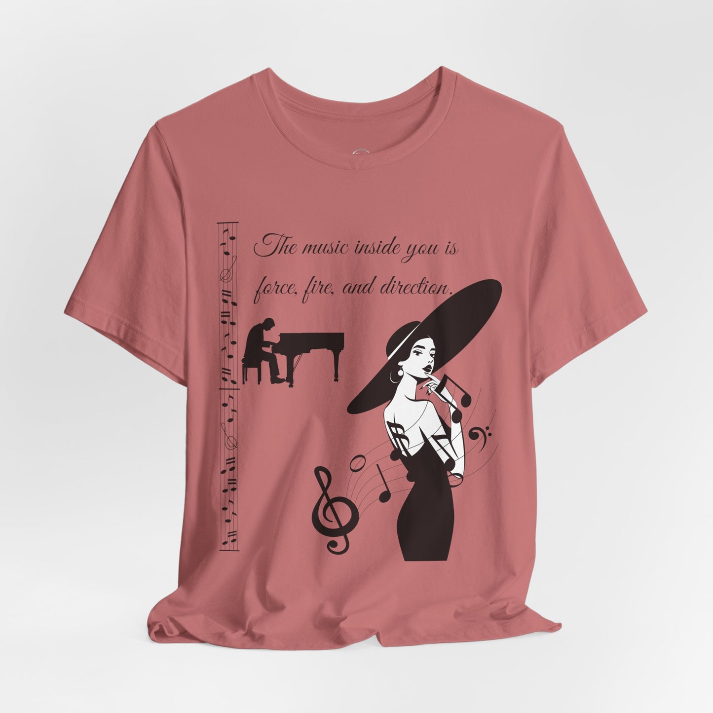 Music Inside You 'Force, Fire and Directions' T-Shirt