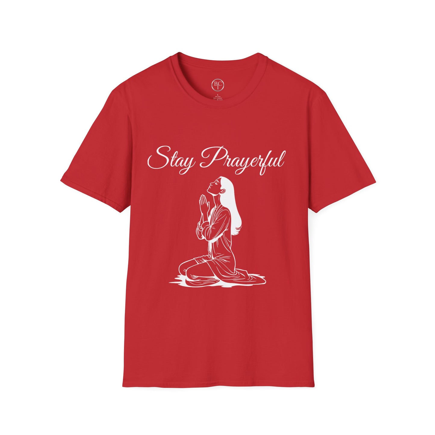Stay Prayerful T-Shirt — Faith-Inspired Christian Tee