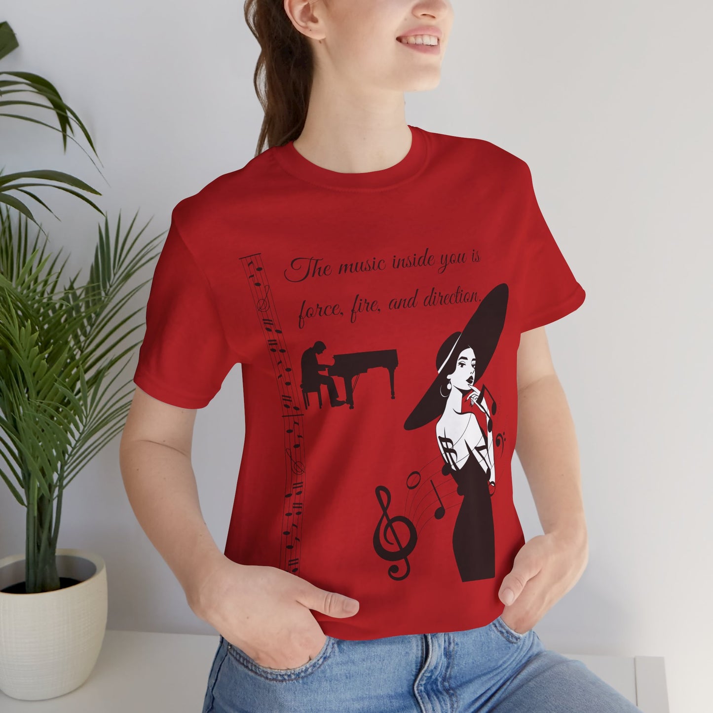 Music Inside You 'Force, Fire and Directions' T-Shirt