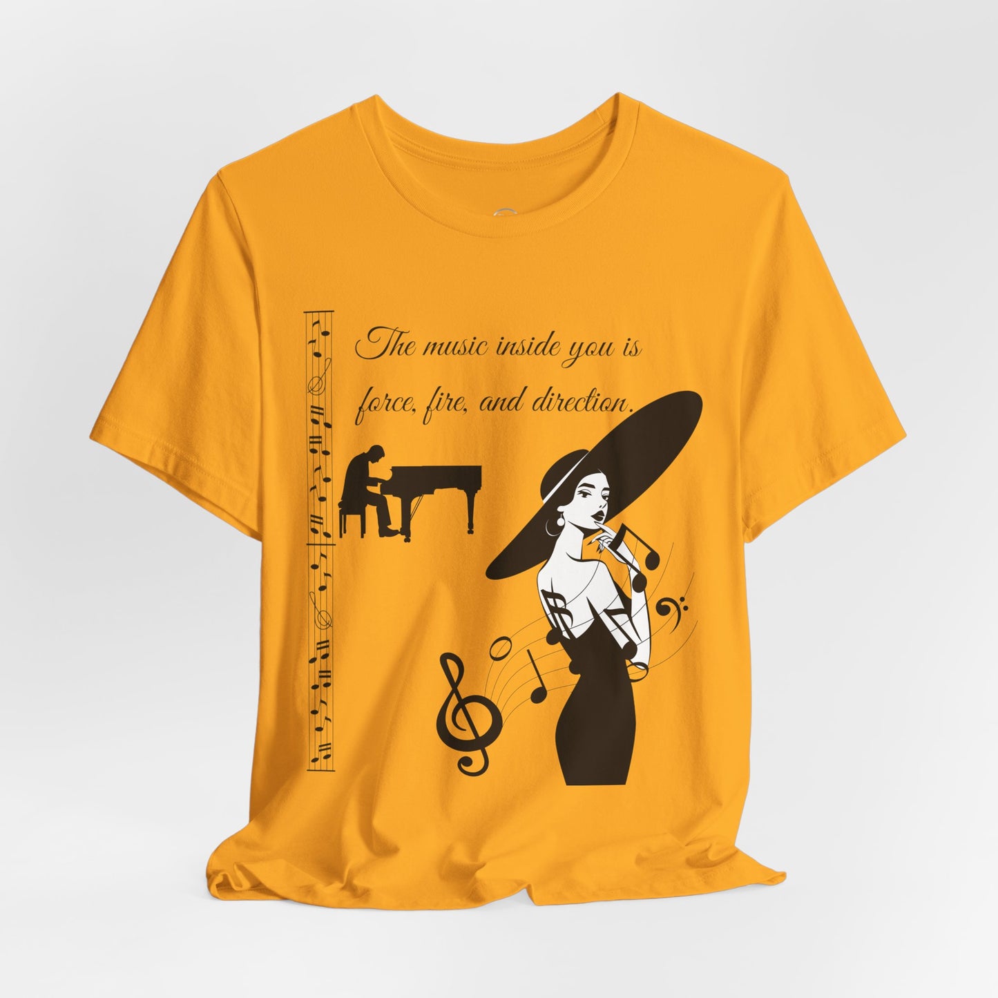 Music Inside You 'Force, Fire and Directions' T-Shirt