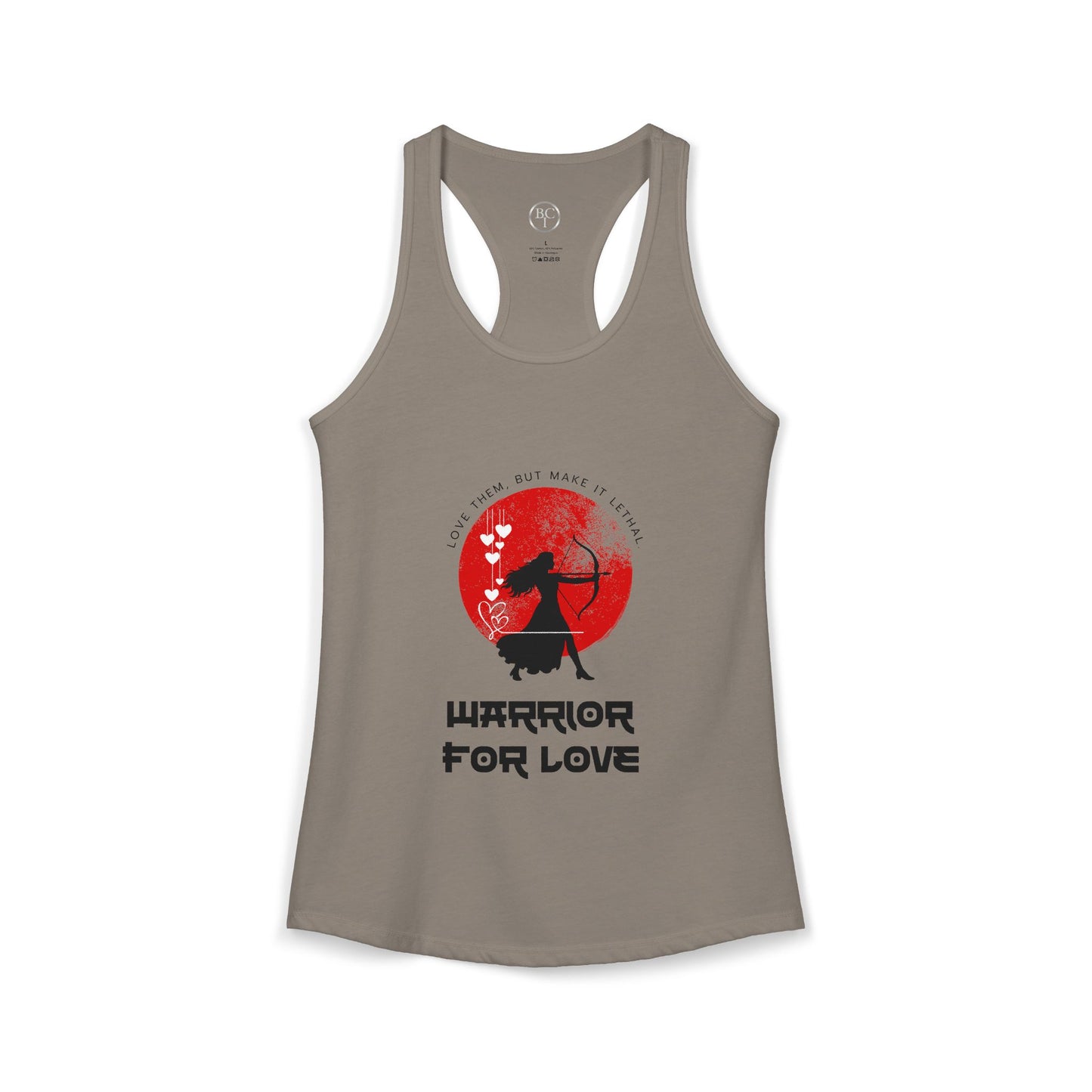Women's  Warrior For Love Racerback Tank