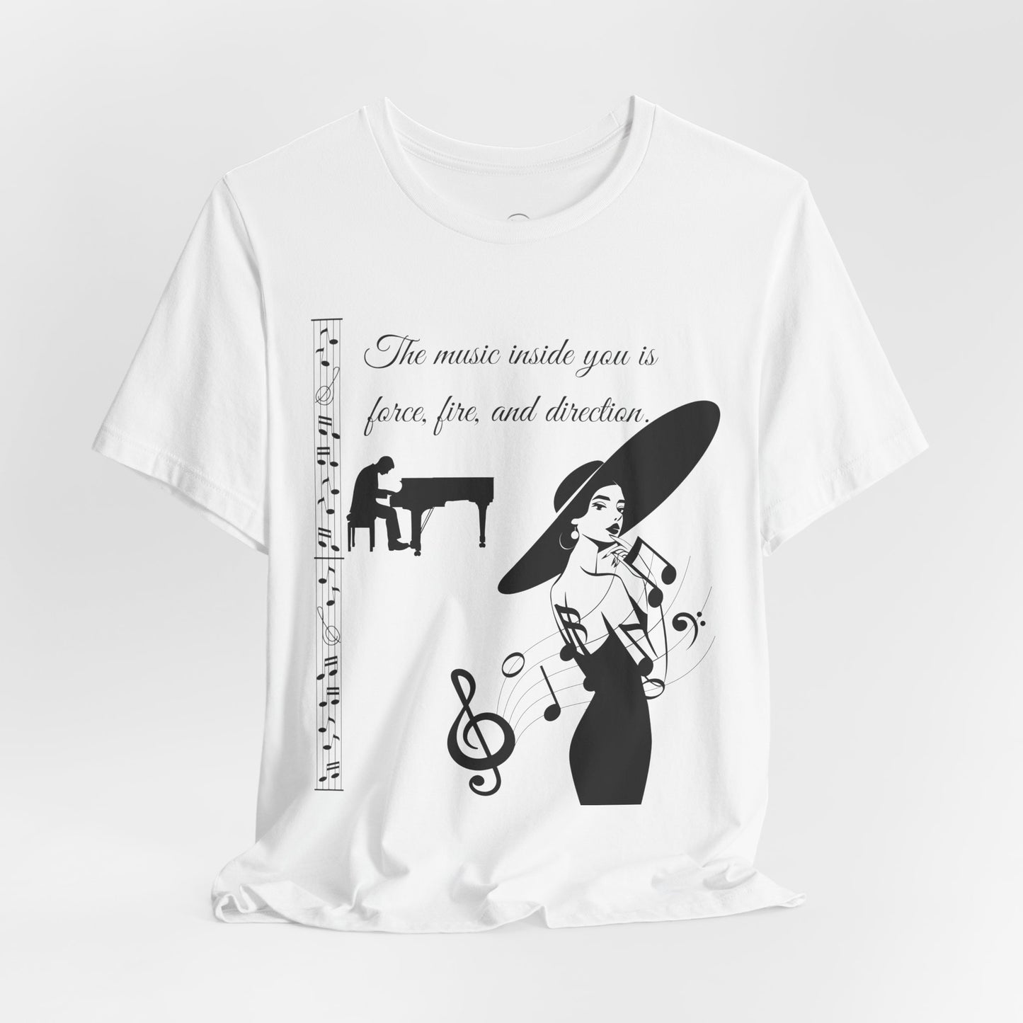Music Inside You 'Force, Fire and Directions' T-Shirt