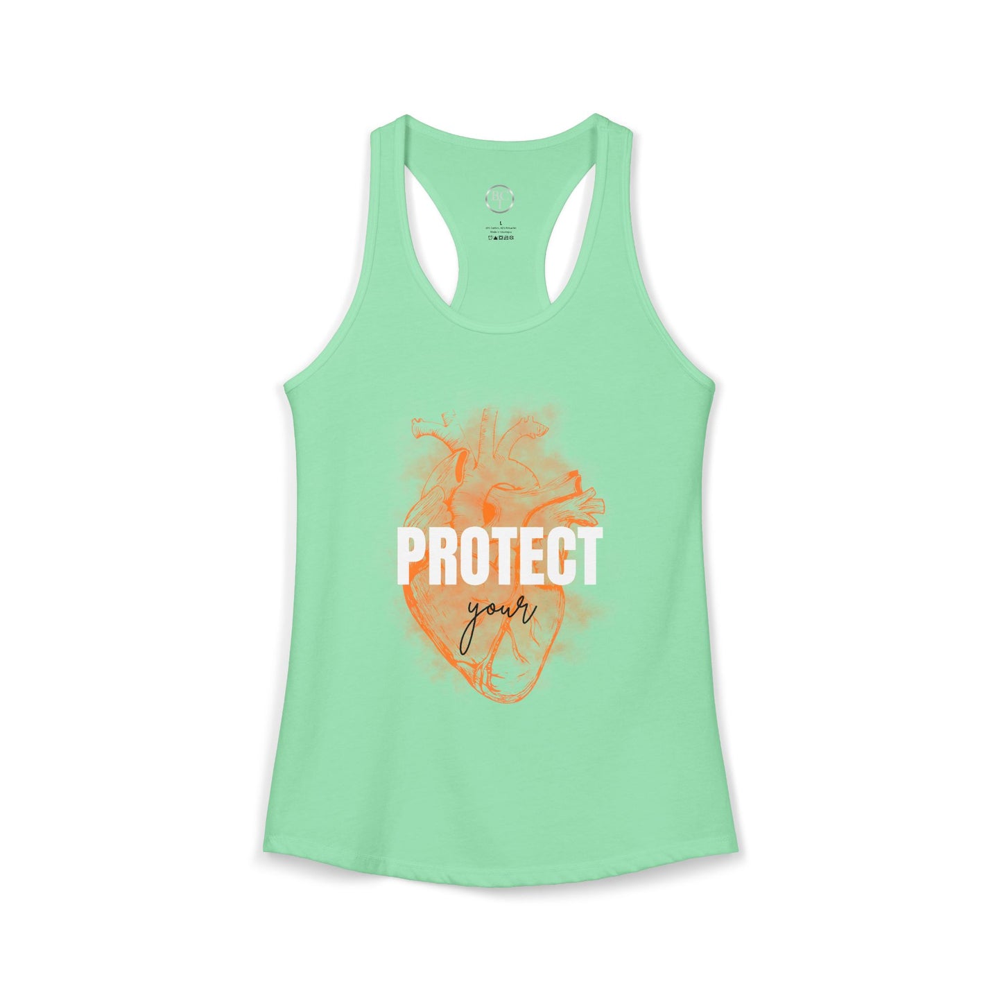 Women's Protect Your Heart Racerback Tank