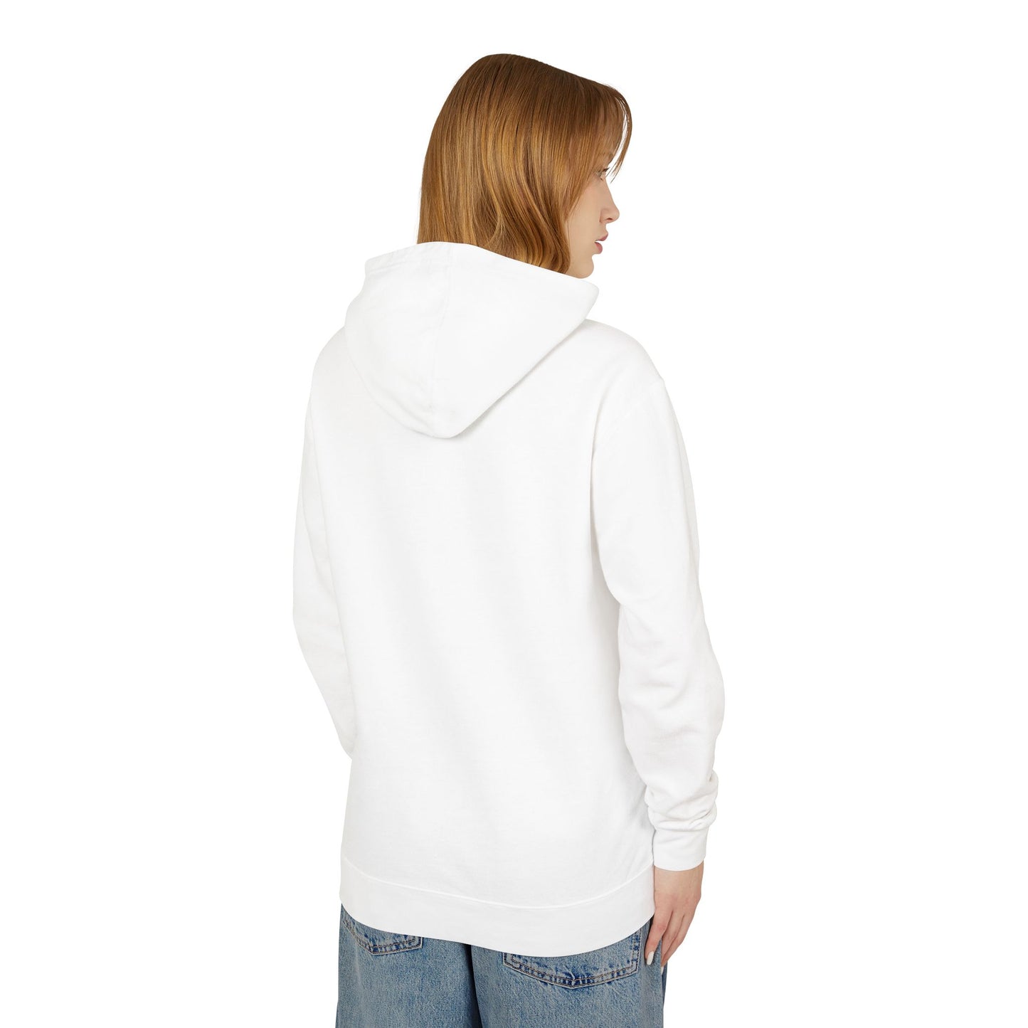 Level Up Hoodie — Empowered Woman Graphic Hooded Sweatshirt