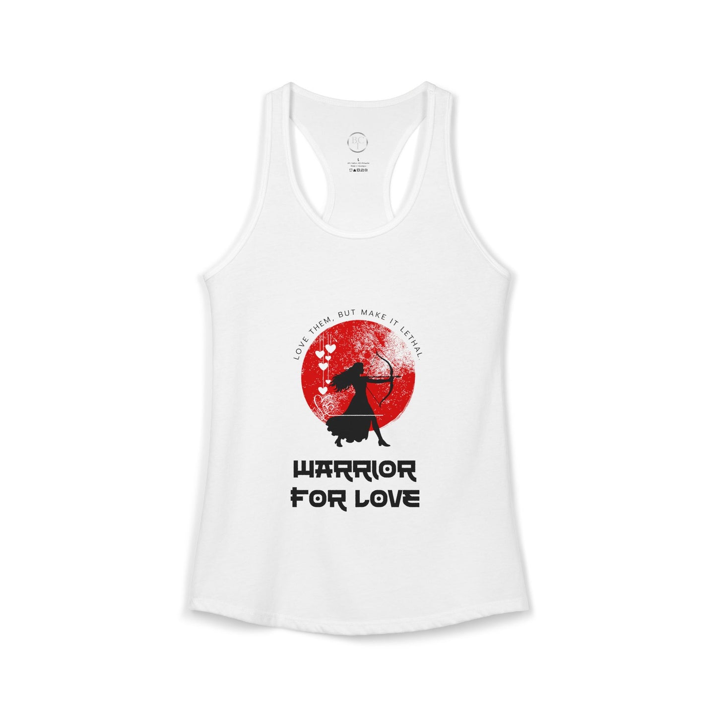 Women's  Warrior For Love Racerback Tank
