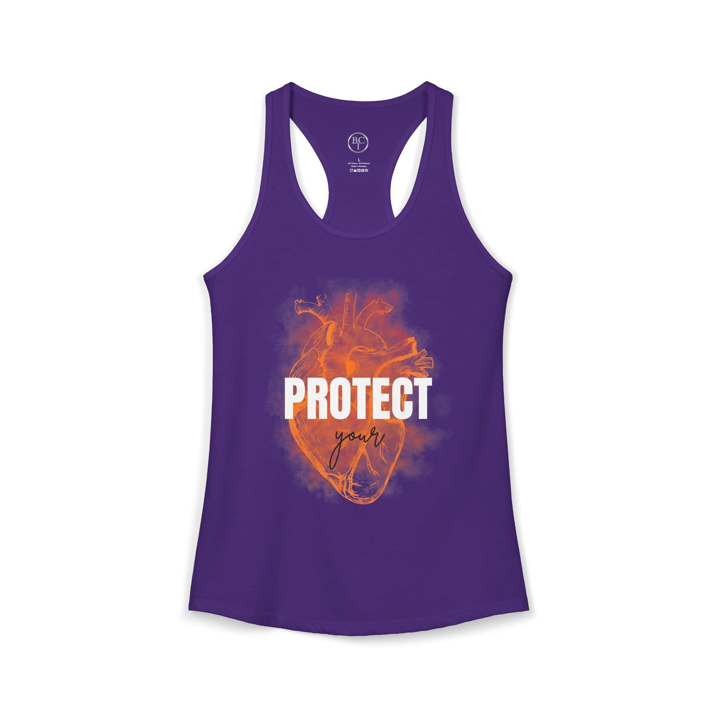 Women's Protect Your Heart Racerback Tank