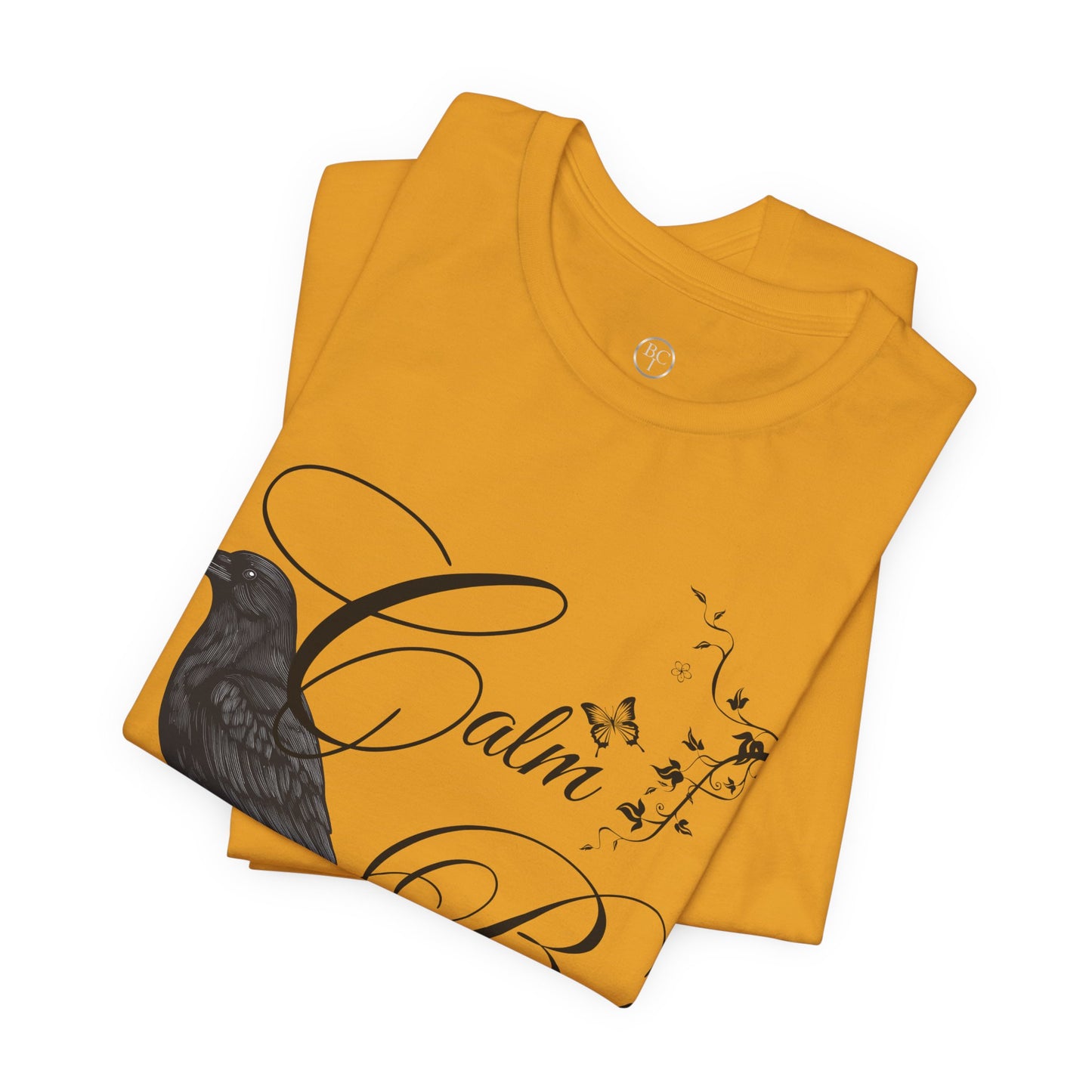 Calm But Dangerous T-Shirt — Bold Graphic Tee