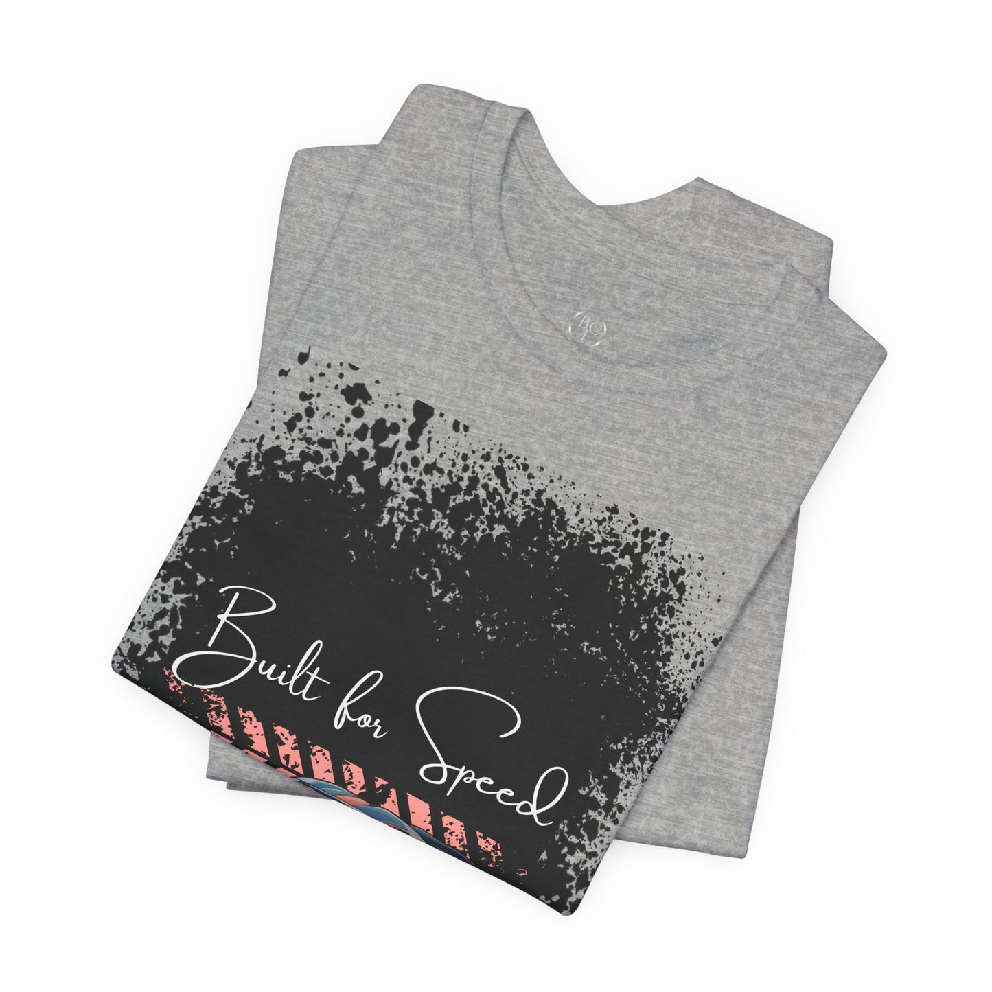 Racing Car Tee — "Built for Speed" Graphic Race Shirt