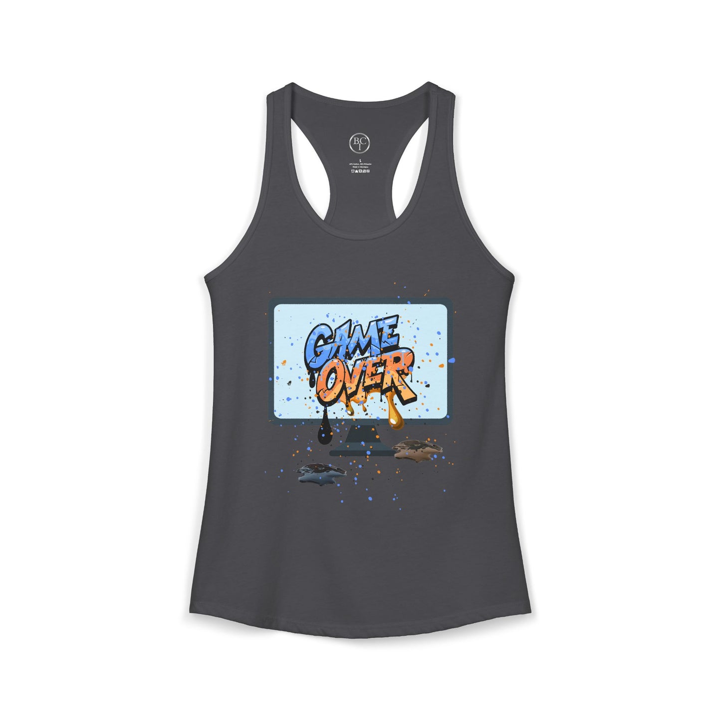 Women's Game Over Racerback Tank