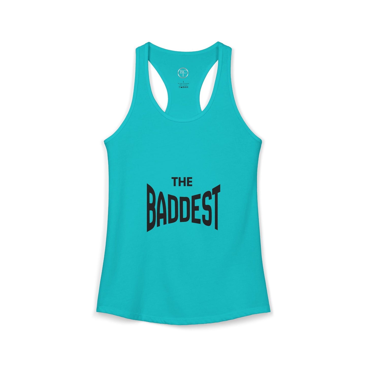 The Baddest Women's Racerback Tank