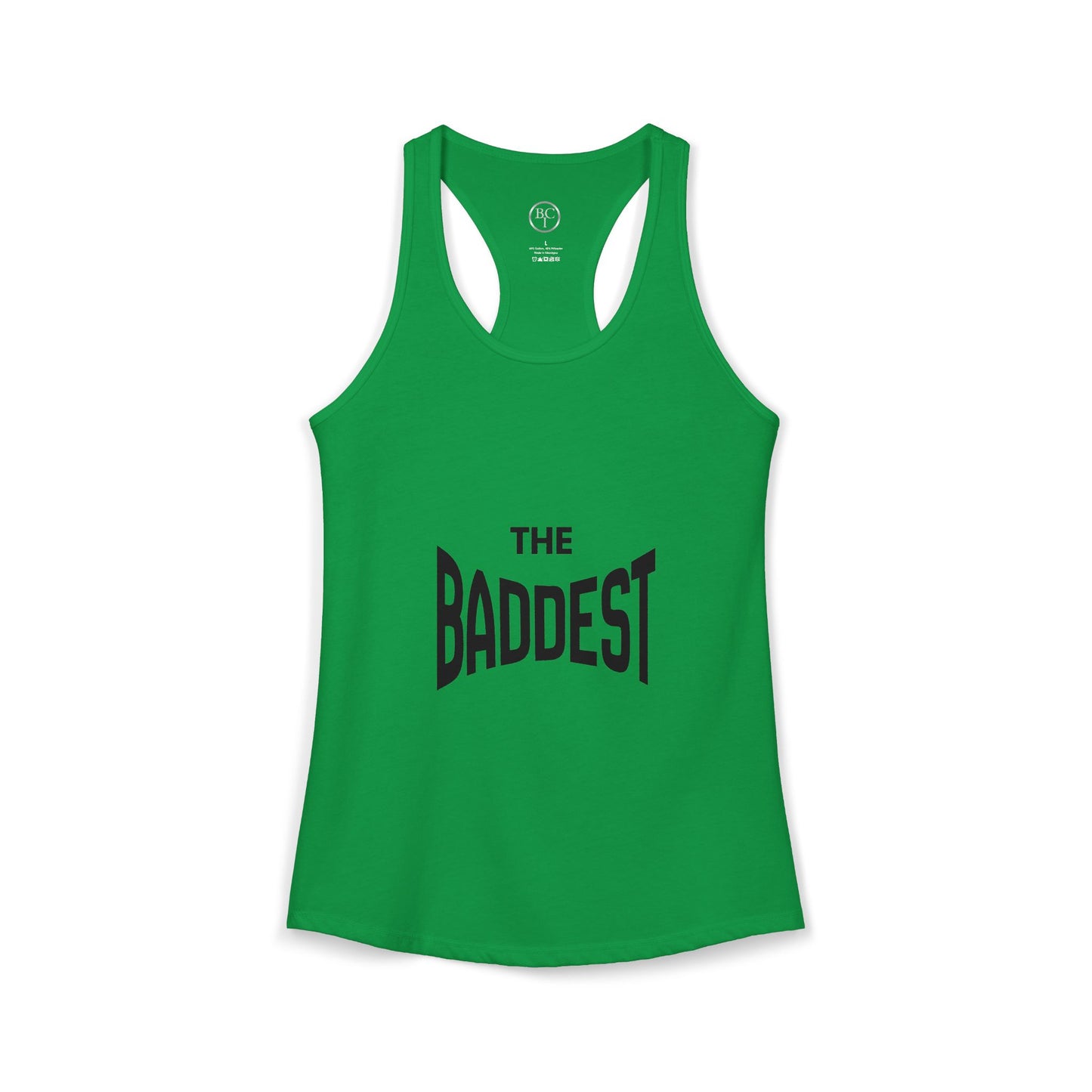 The Baddest Women's Racerback Tank