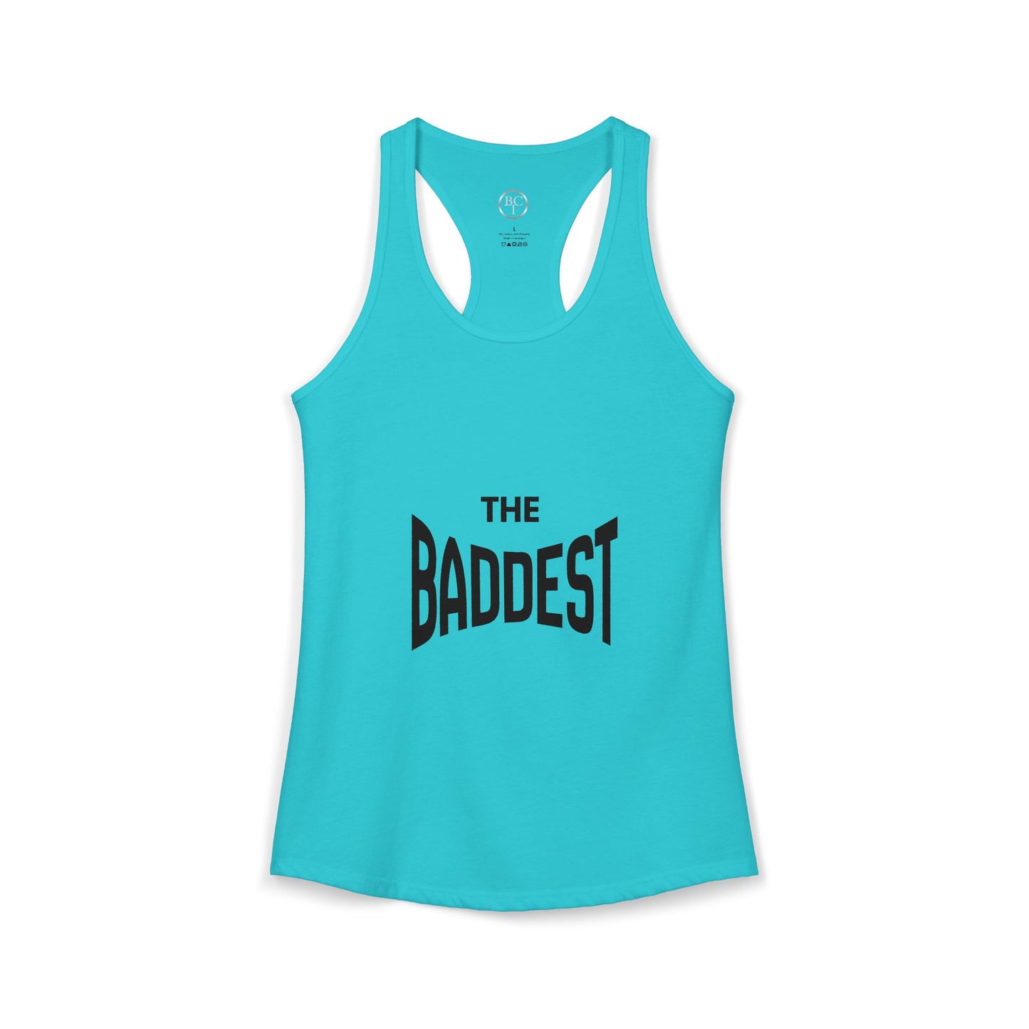 The Baddest Women's Racerback Tank