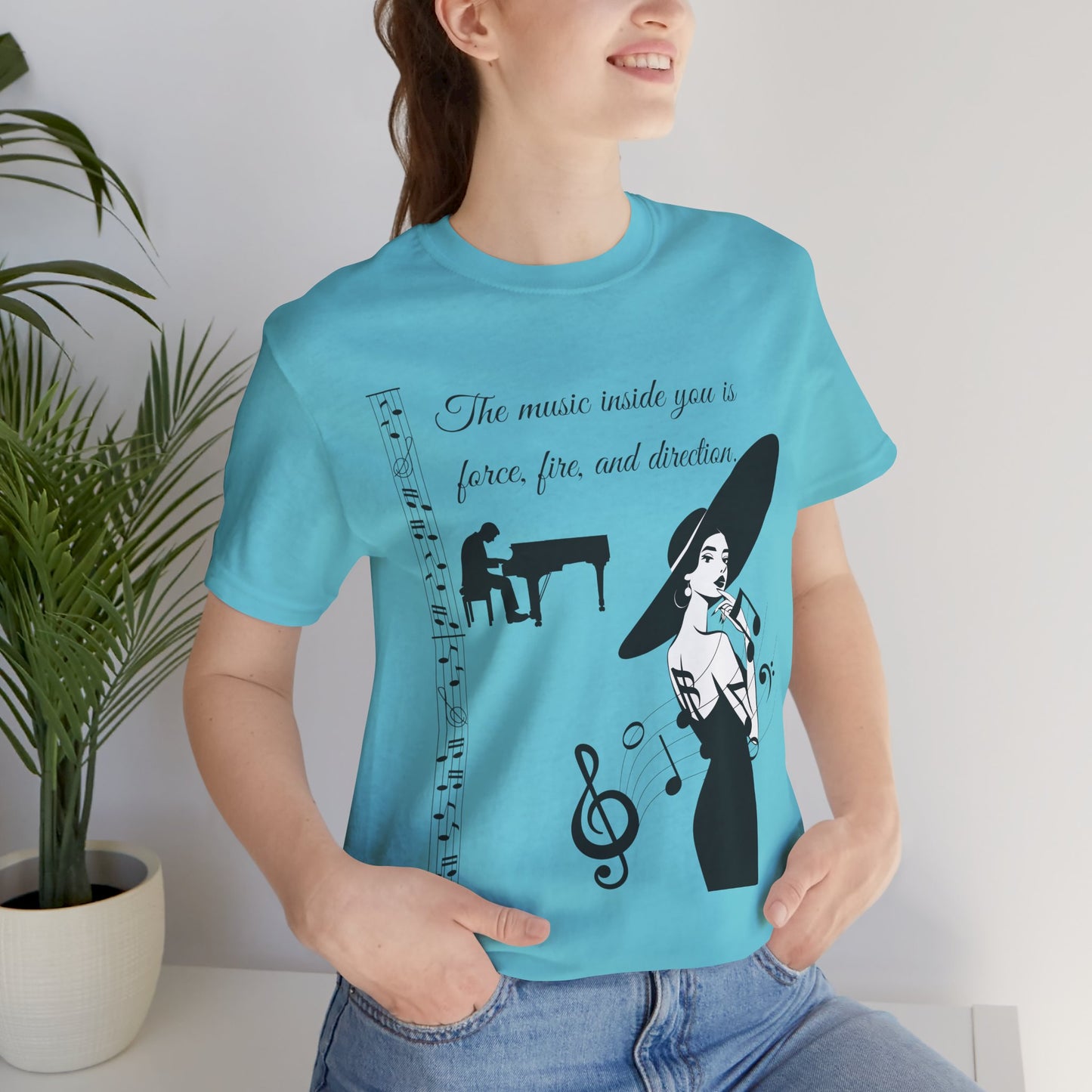 Music Inside You 'Force, Fire and Directions' T-Shirt