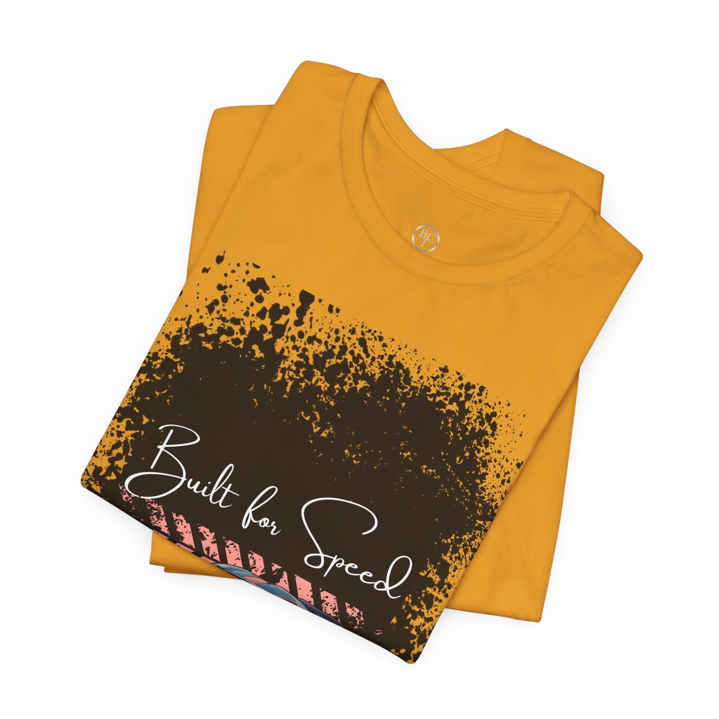 Racing Car Tee — "Built for Speed" Graphic Race Shirt