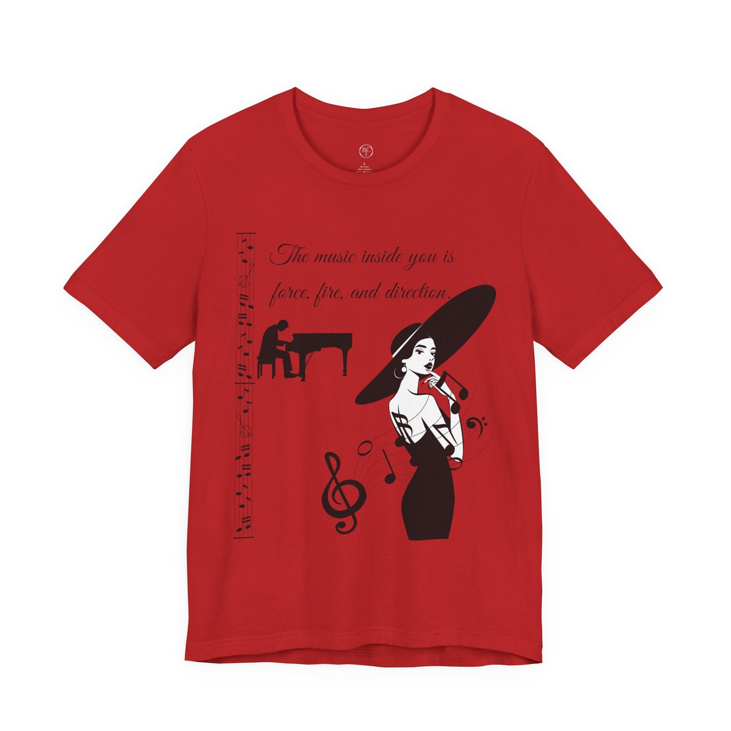 Music Inside You 'Force, Fire and Directions' T-Shirt